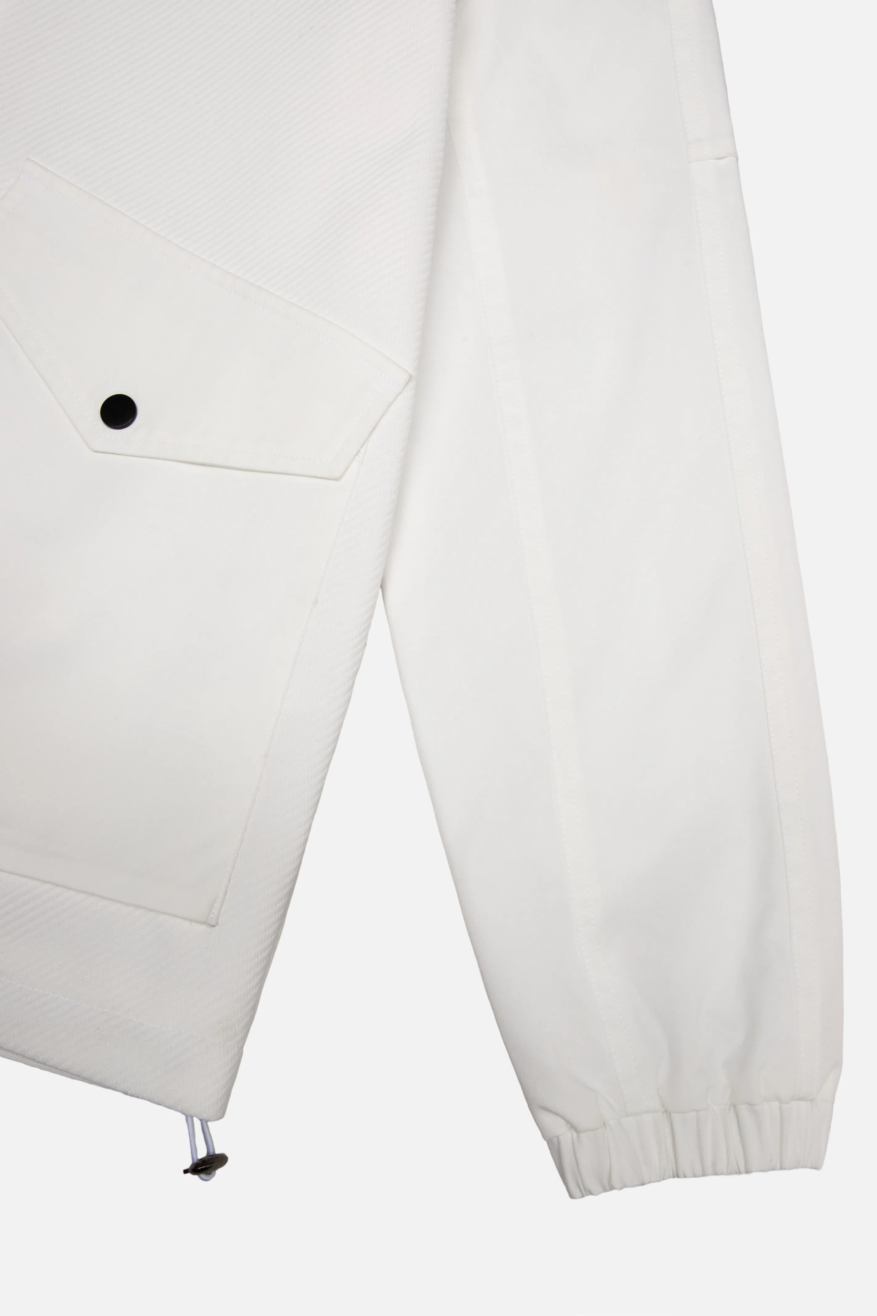 CHAQUETA PARKA COLOR BLANCO BLANCO