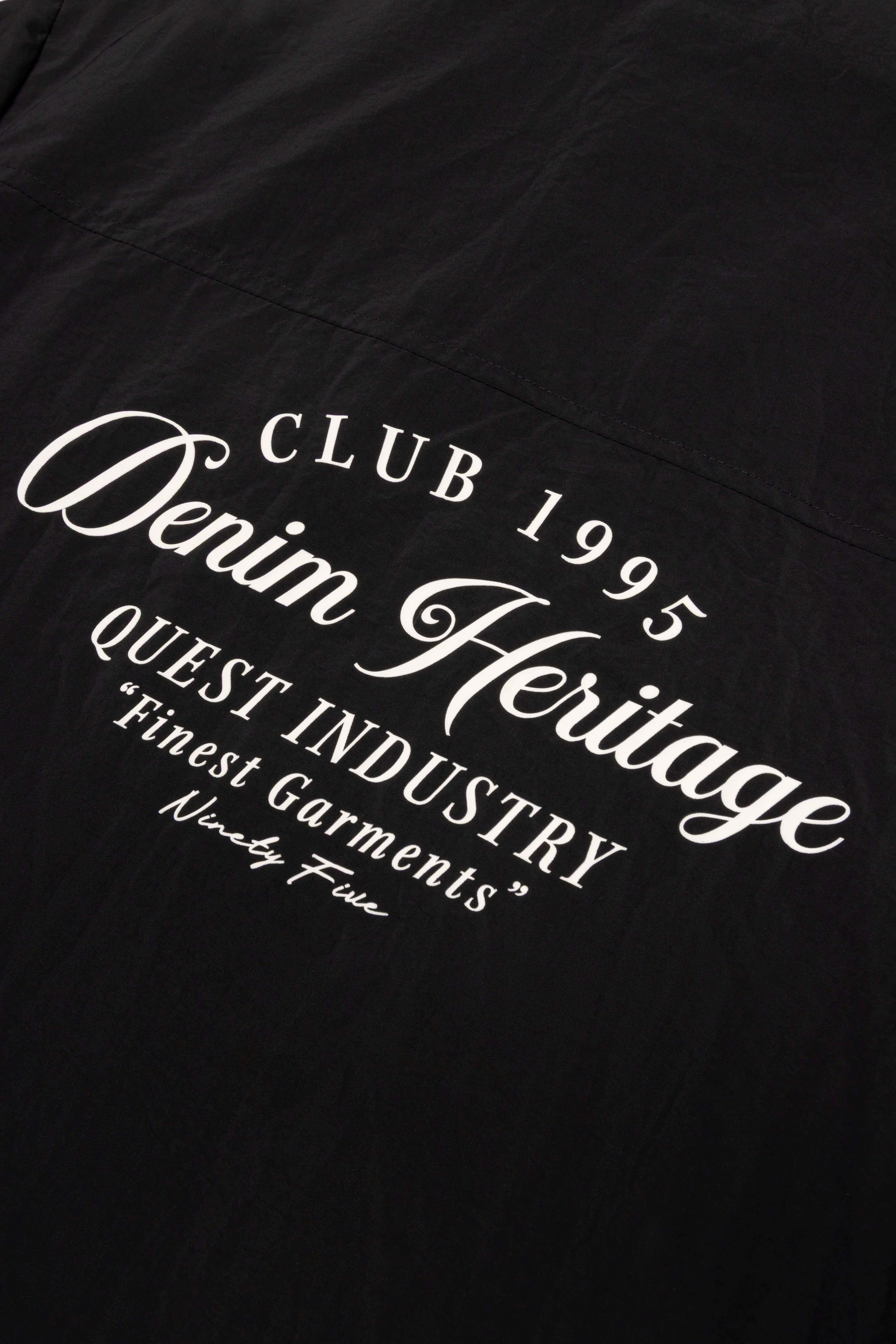 CHAQUETA ROMPEVIENTOS COLOR NEGRO