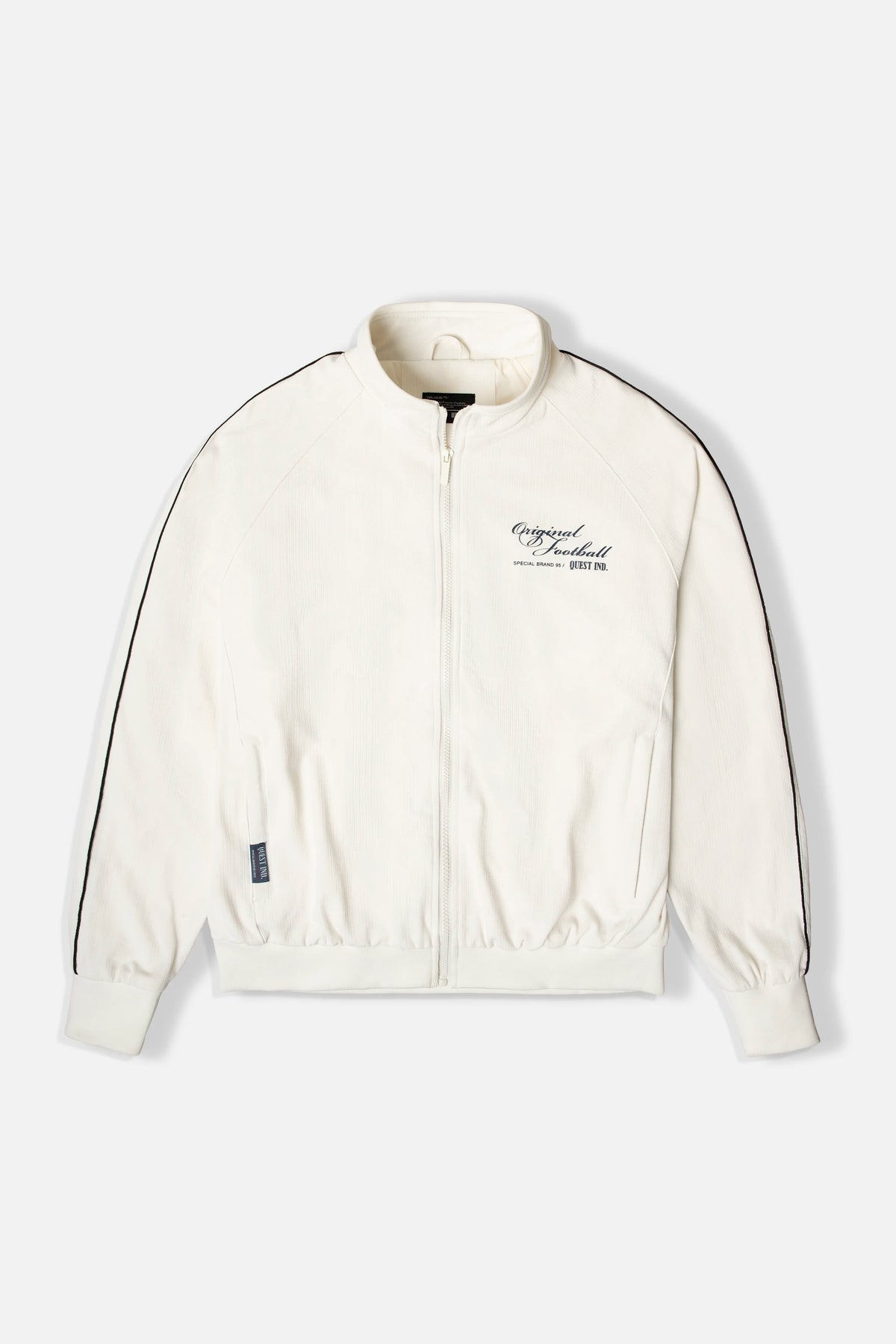 CHAQUETA BOMBER COLOR IVORY