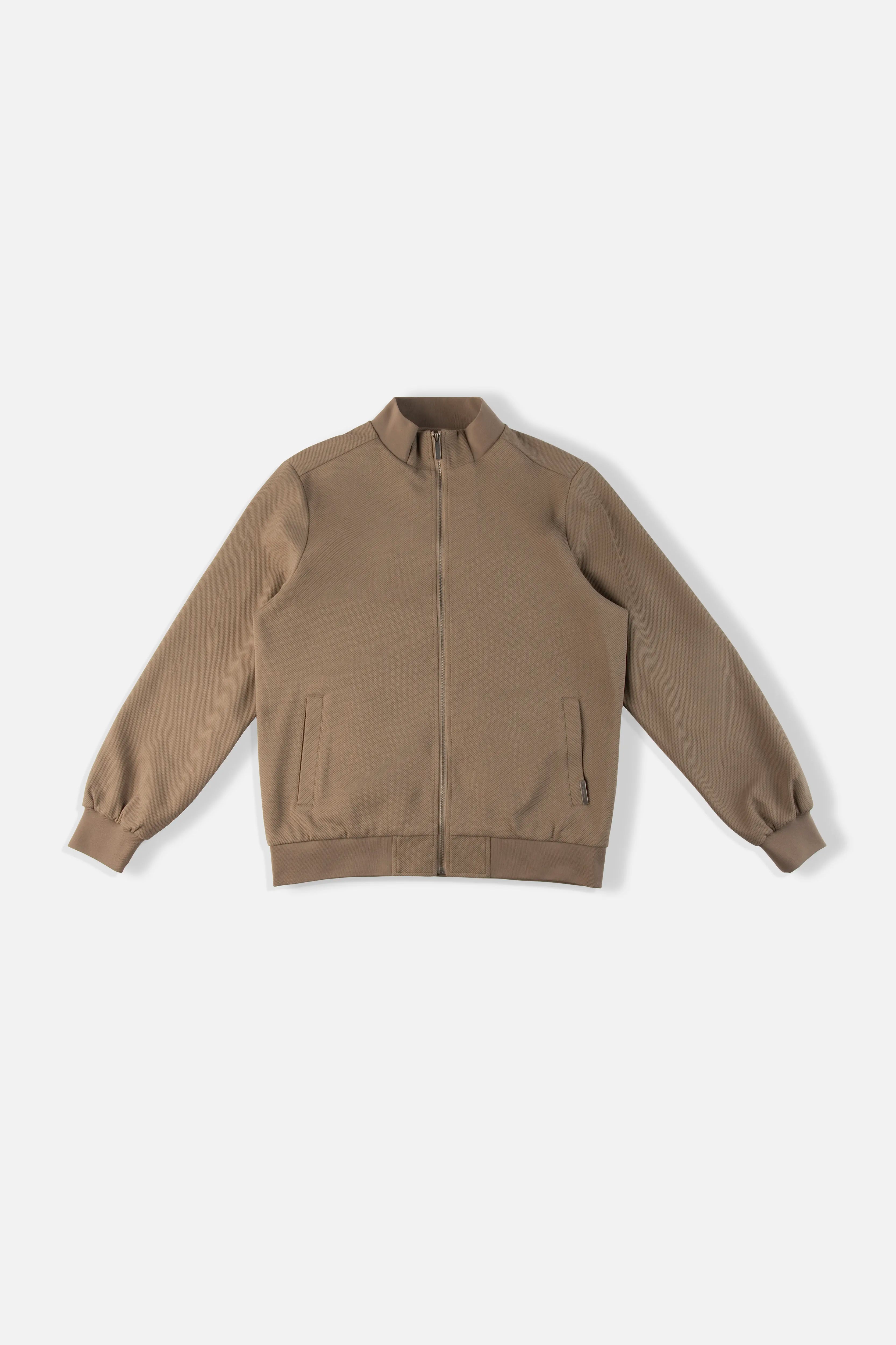 CHAQUETA BOMBER COLOR SAFARI
