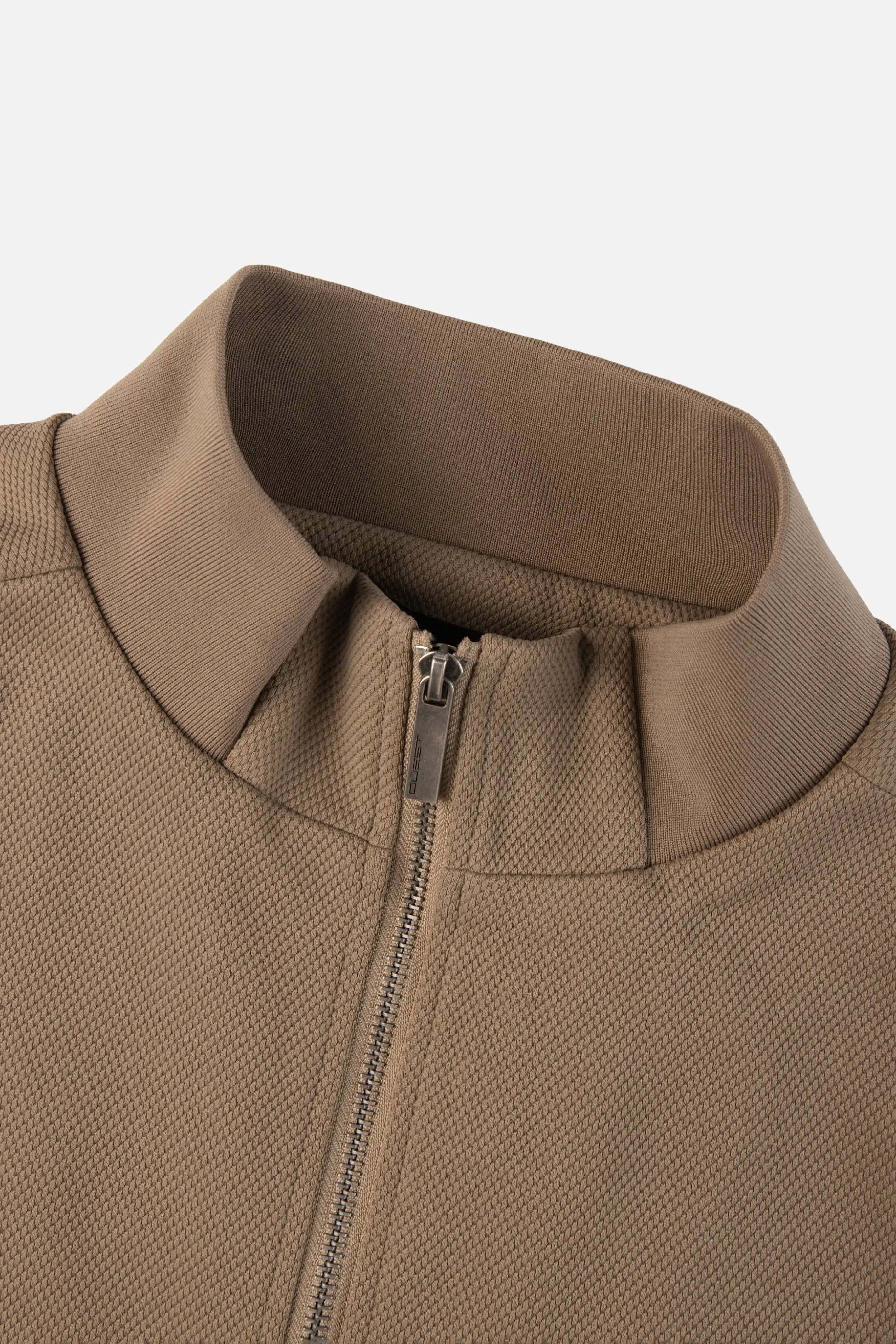 CHAQUETA BOMBER COLOR SAFARI