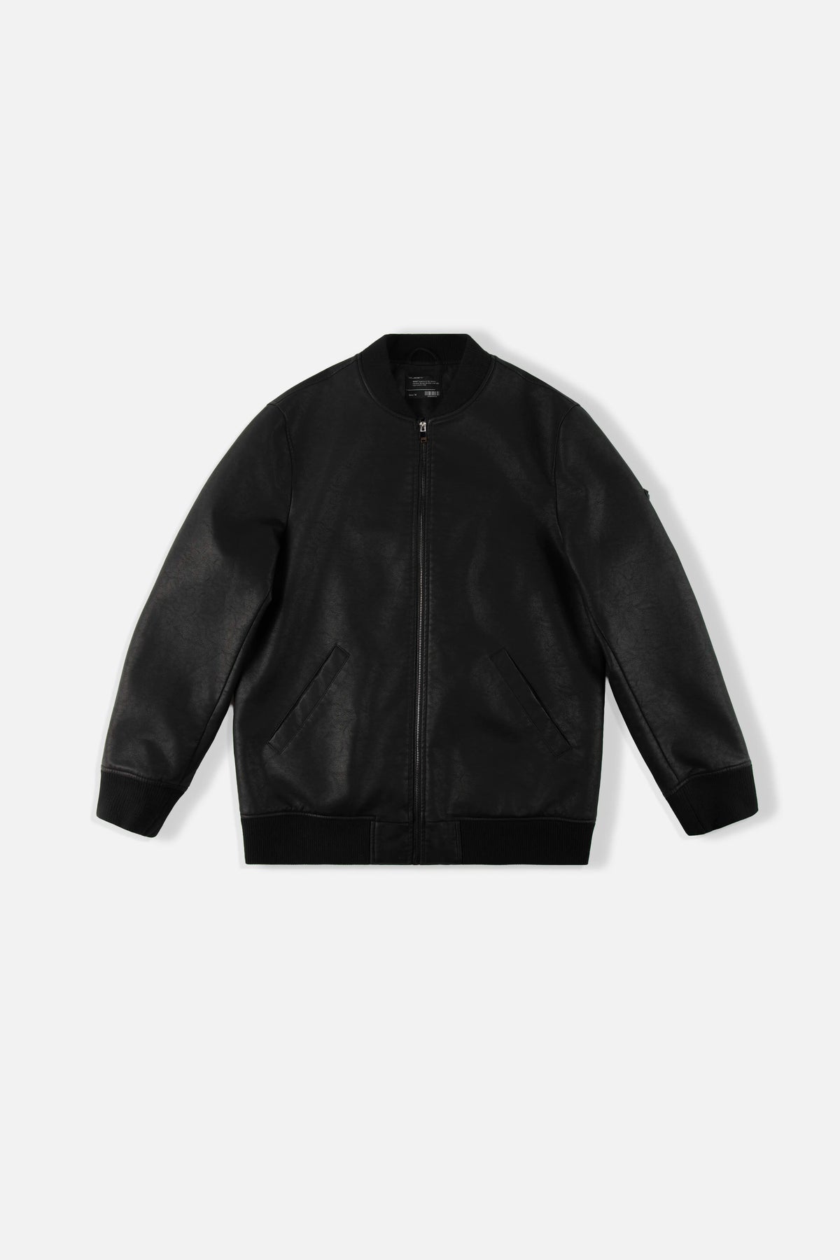 CHAQUETA BIKER COLOR NEGRO