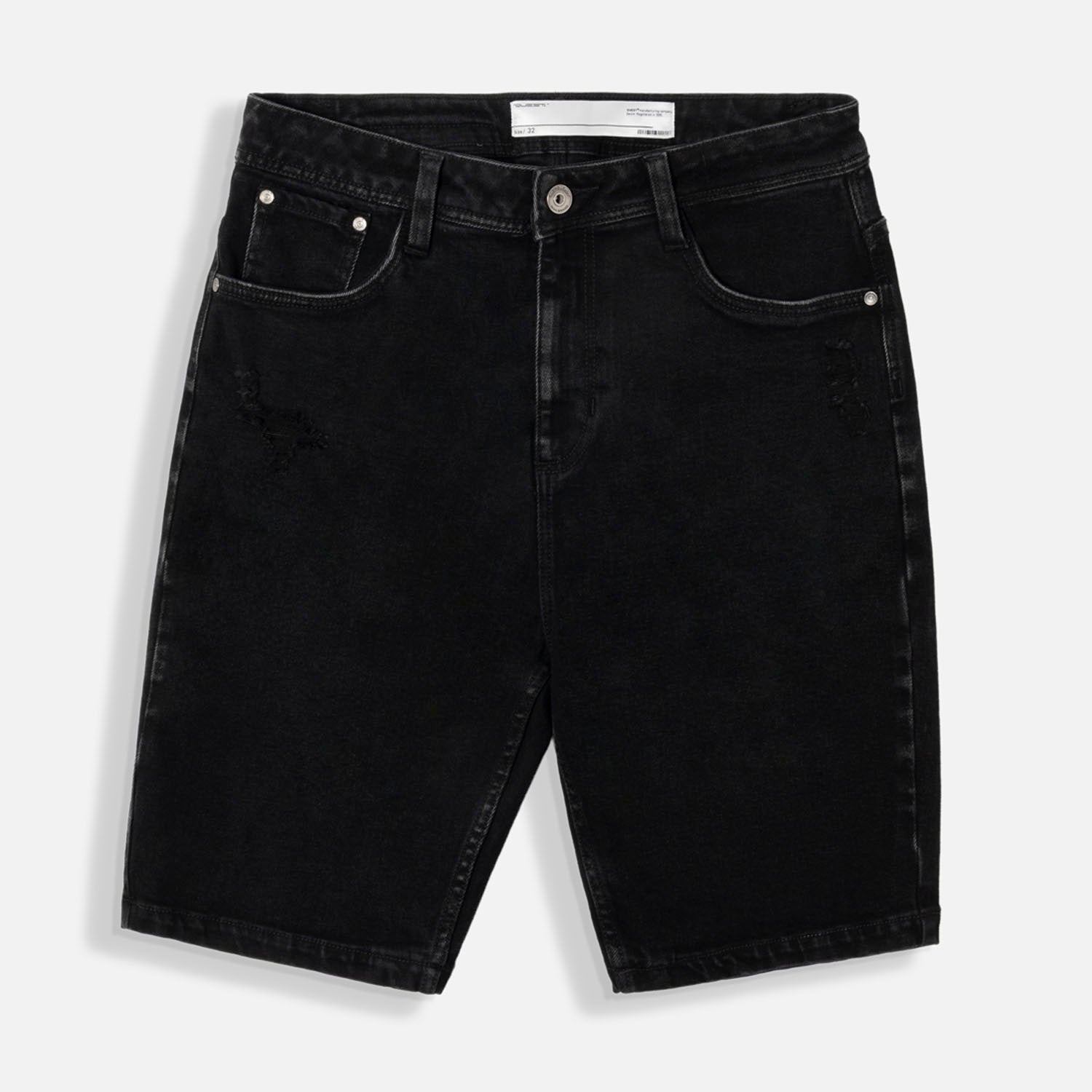 BERMUDA 5 BOLSILLOS COLOR NEGRO