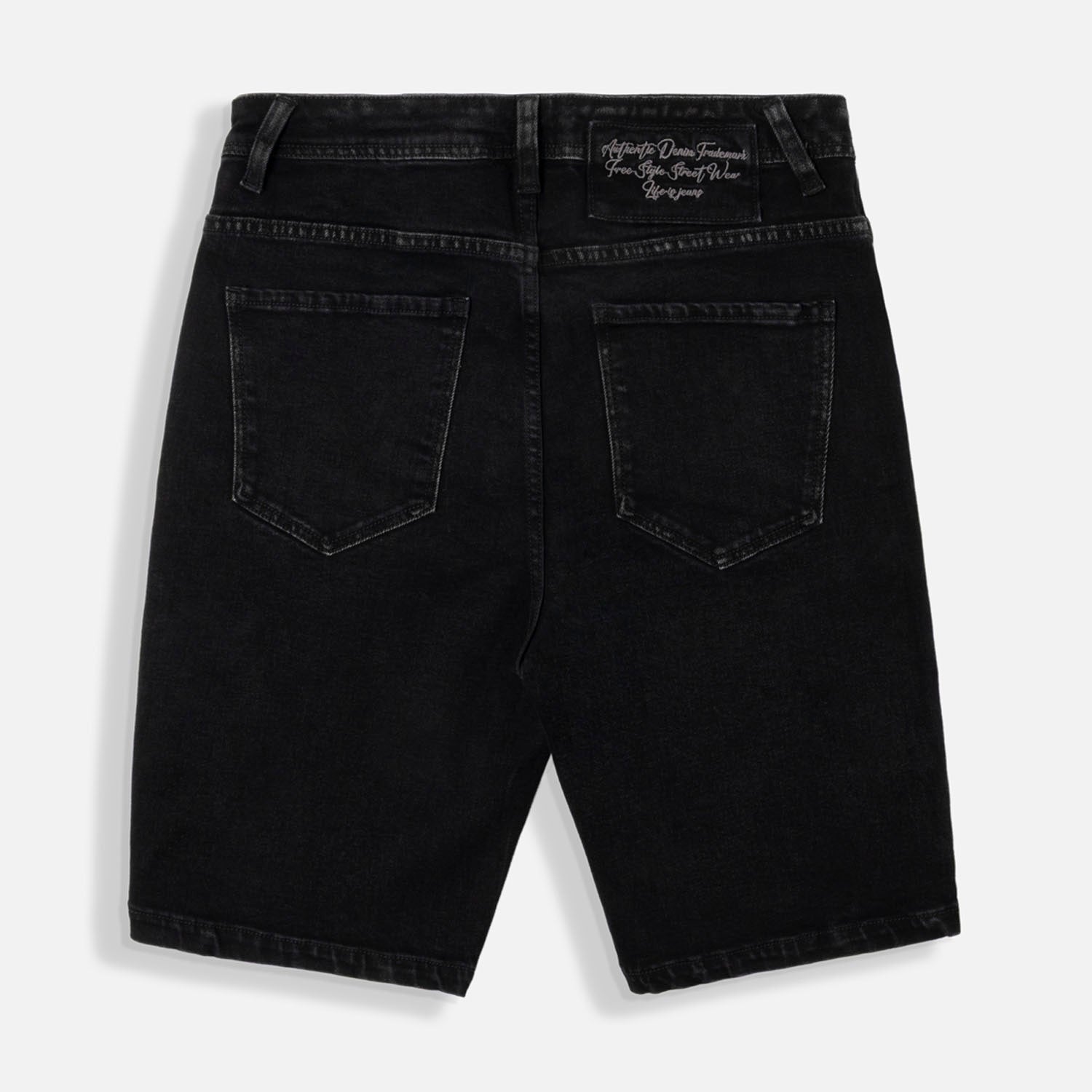 BERMUDA 5 BOLSILLOS COLOR NEGRO