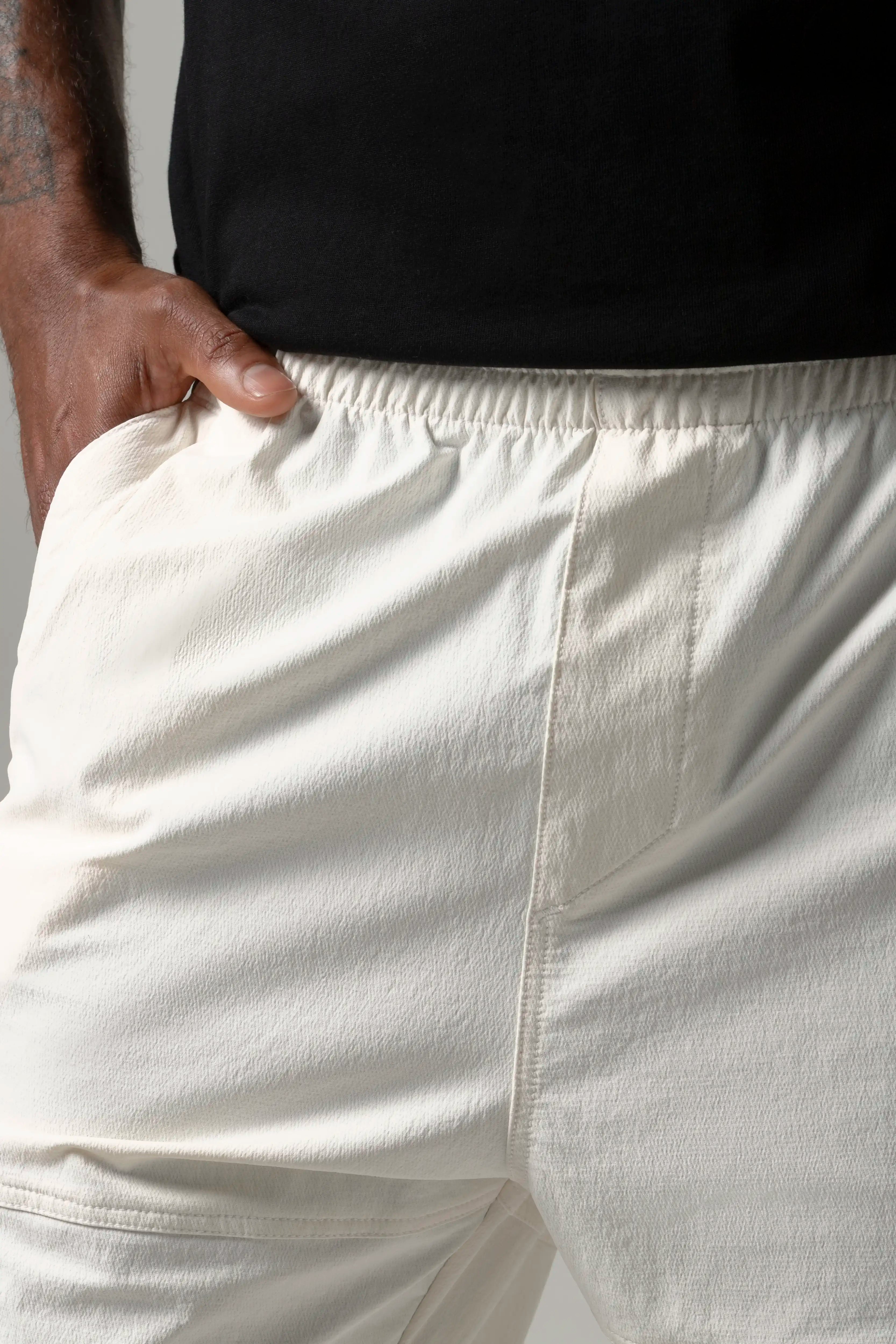 BERMUDA JOGG COLOR IVORY