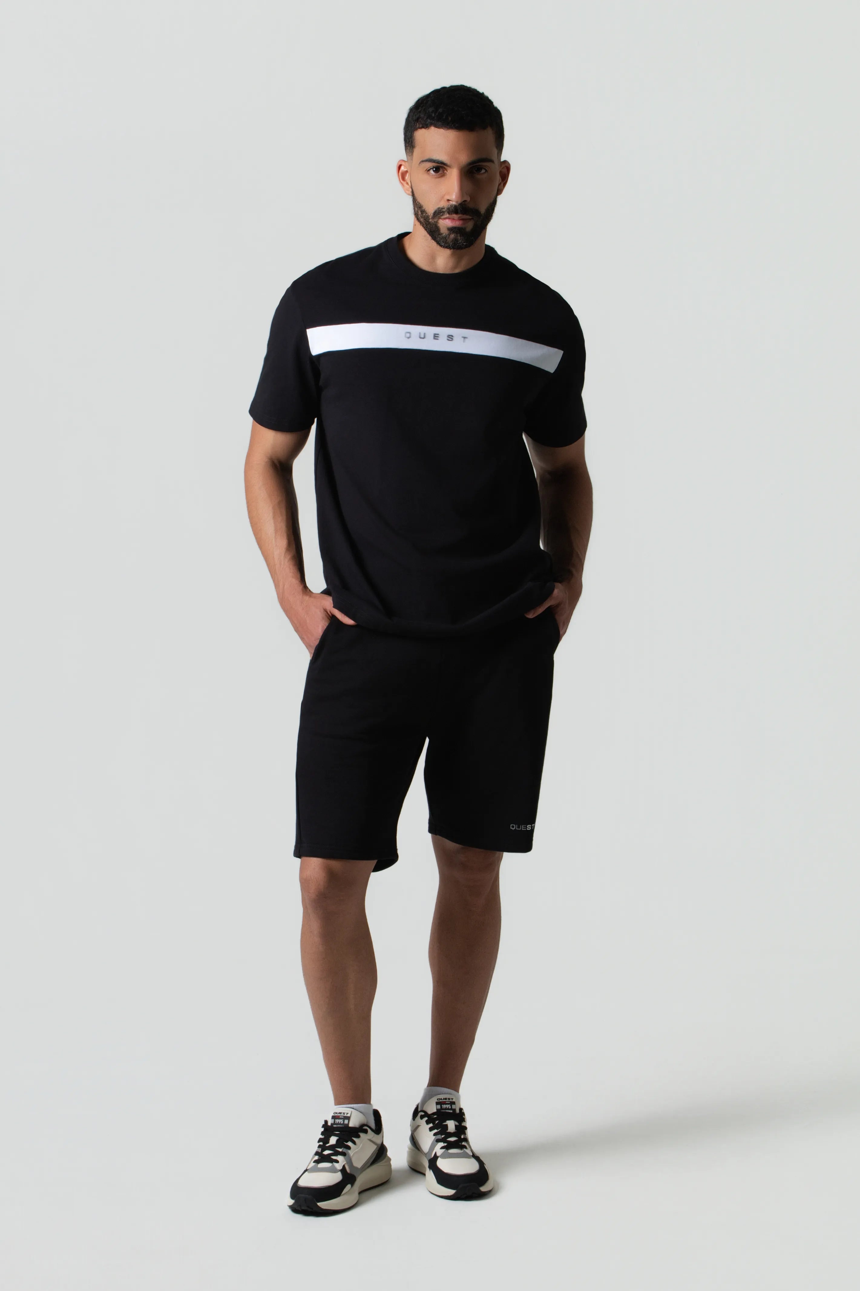 BERMUDA JOGG COLOR NEGRO