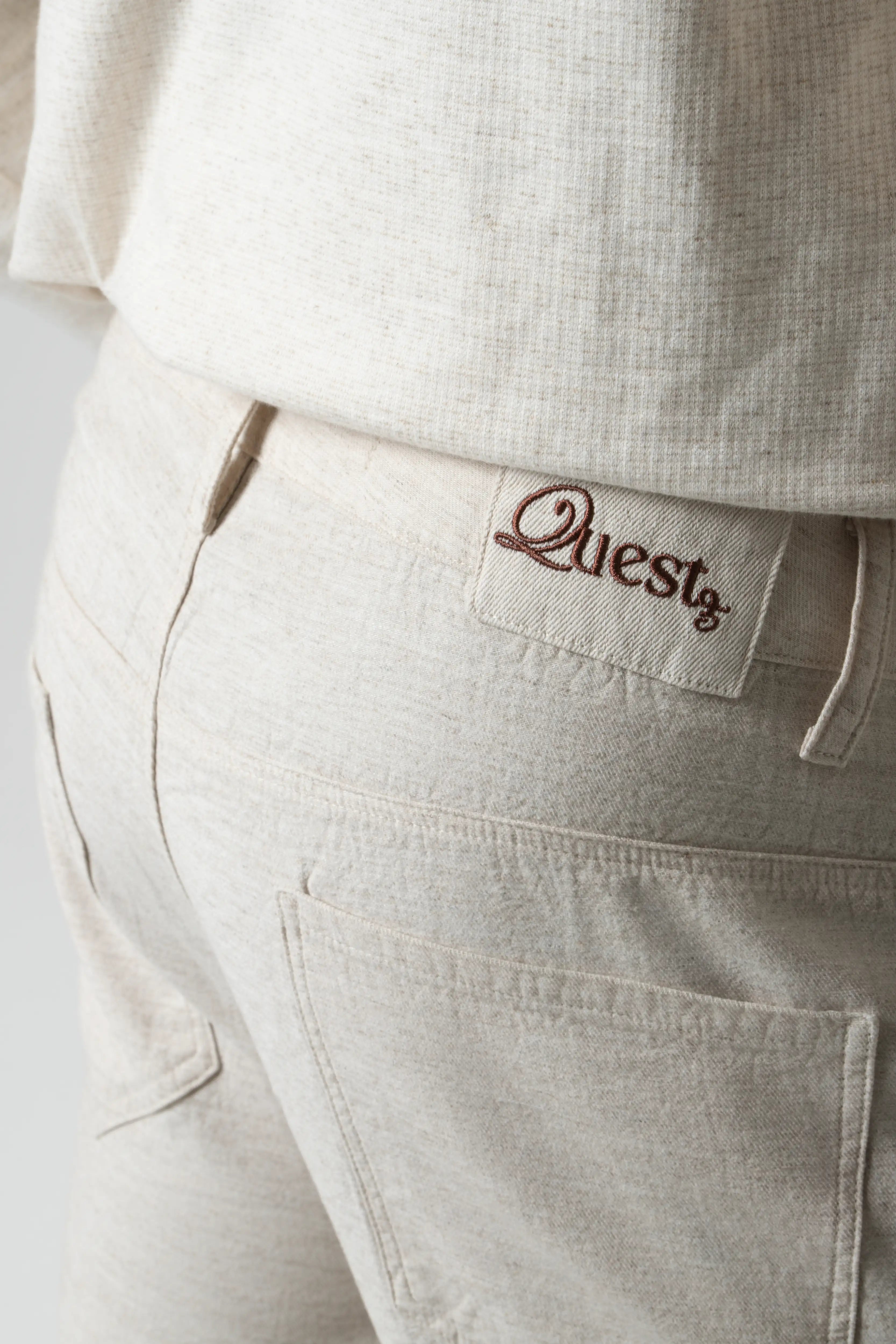 BERMUDA 5 BOLSILLOS COLOR IVORY