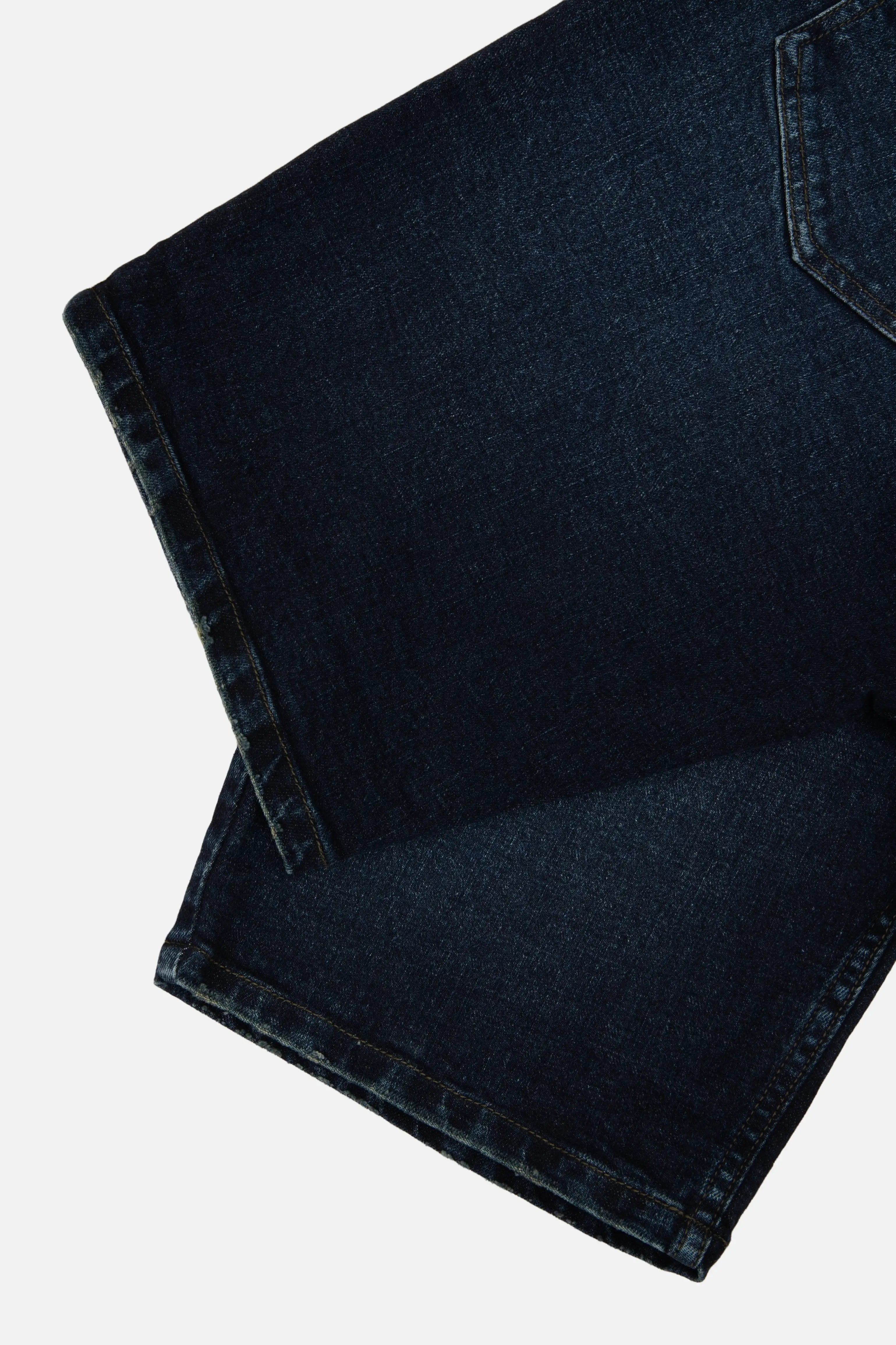 BERMUDA 5 BOLSILLOS COLOR AZUL OSCURO