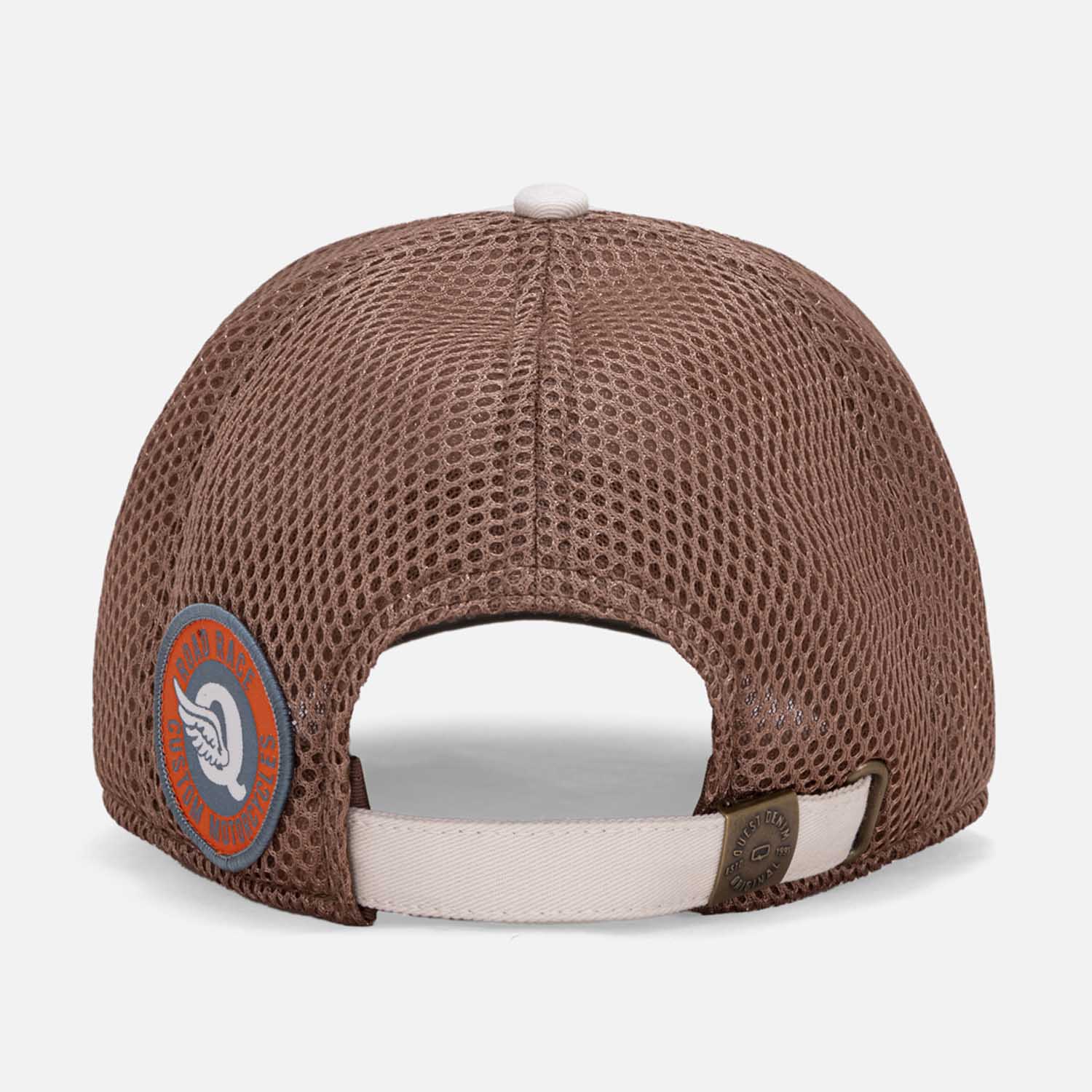 GORRA CAMIONERA COLOR CAFE
