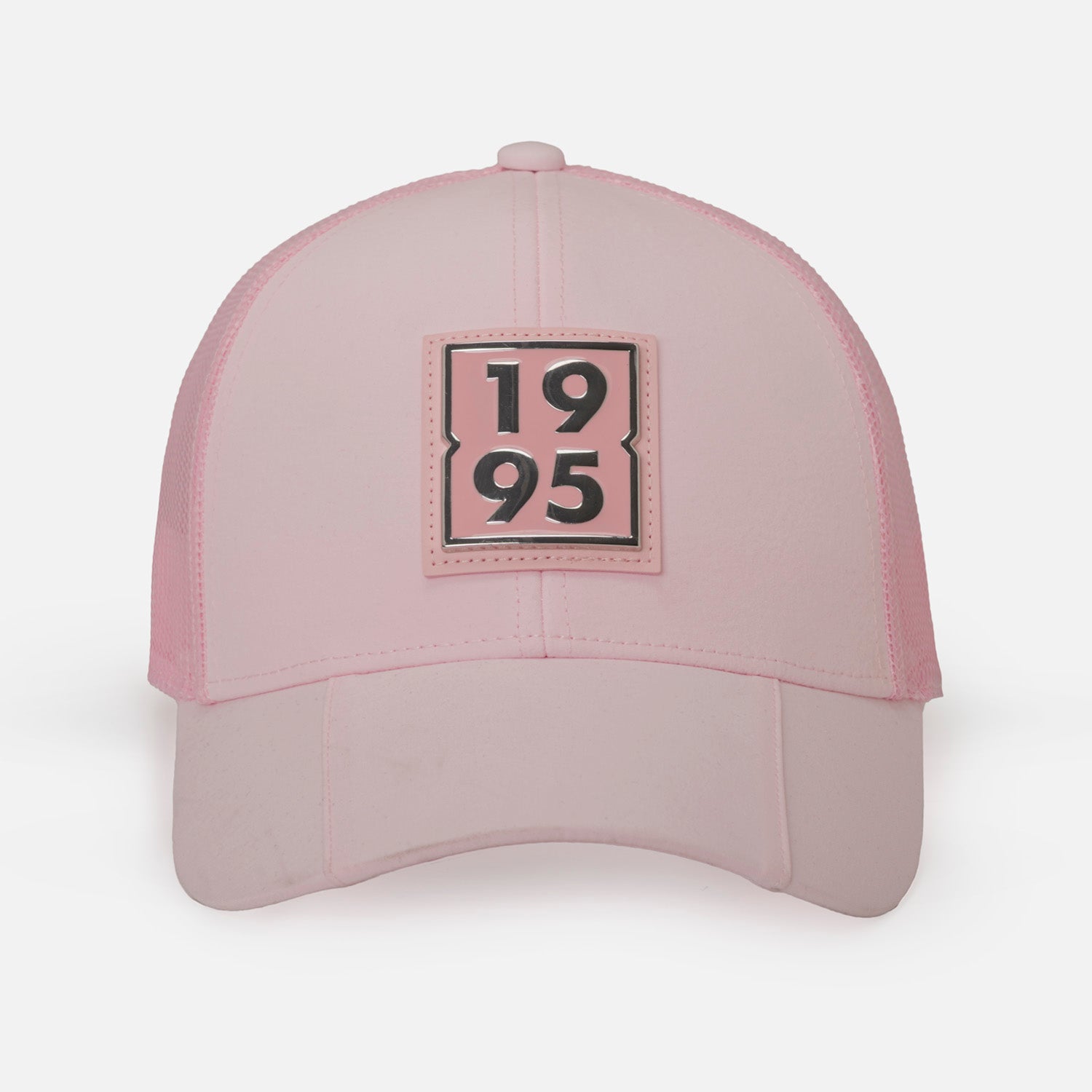 GORRA CAMIONERA COLOR ROSADO EMPOLVADO