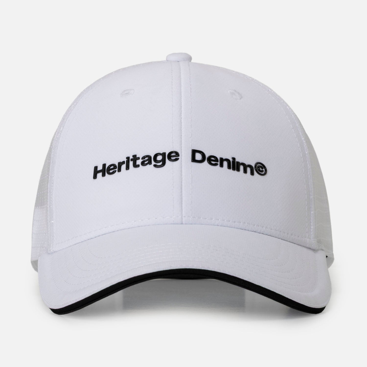 GORRA CAMIONERA COLOR BLANCO OPTICO