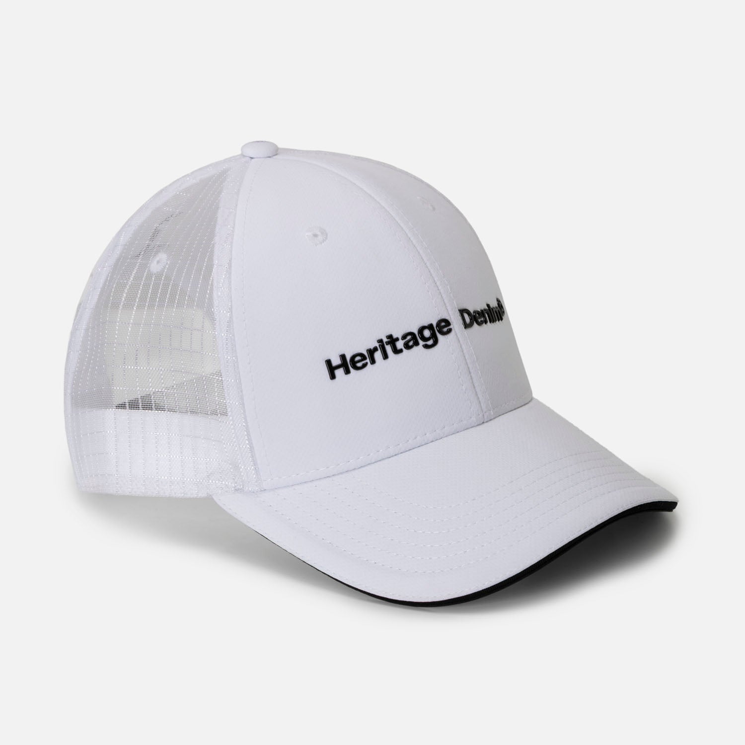 GORRA CAMIONERA COLOR BLANCO OPTICO