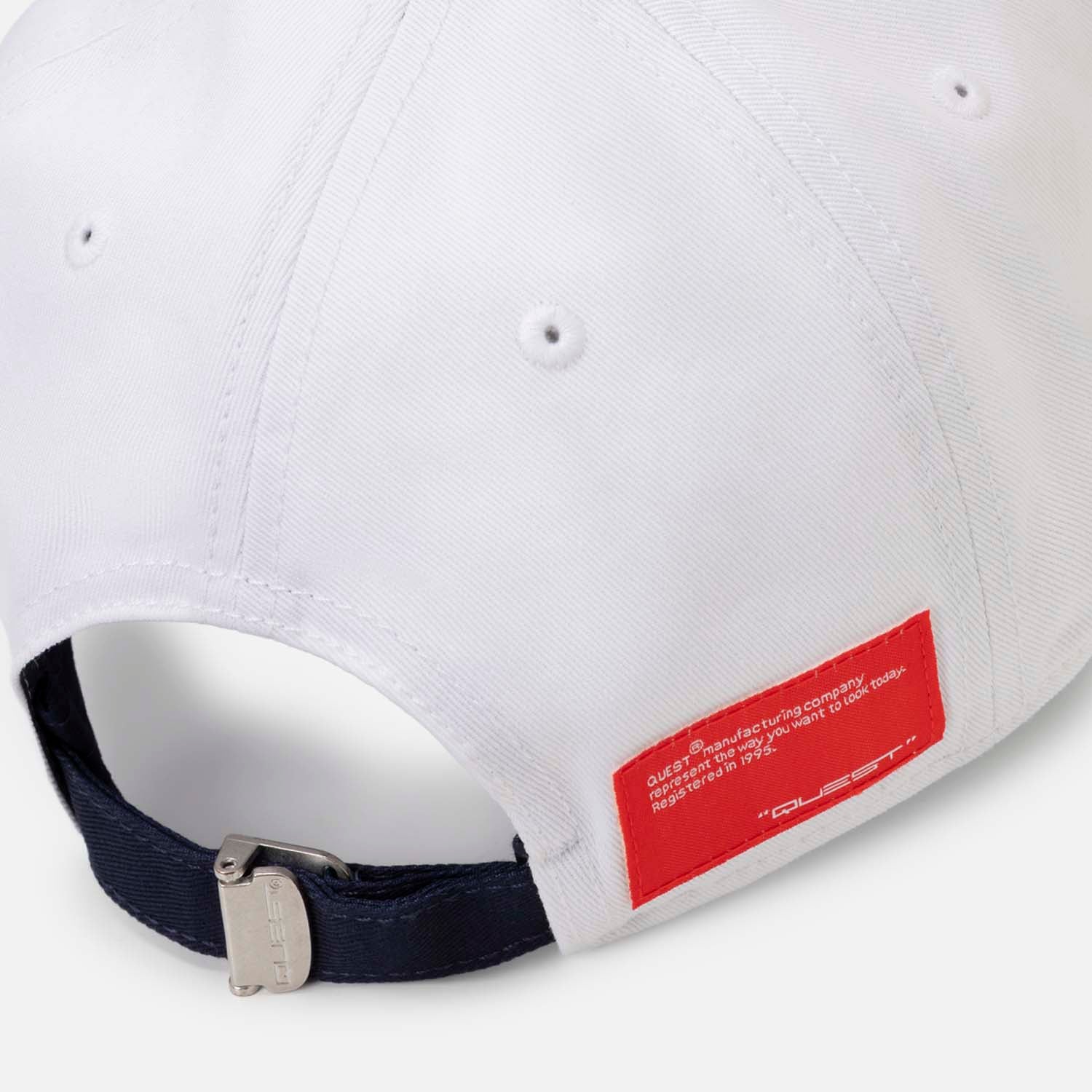 GORRA BEISBOLERA COLOR BLANCO OPTICO