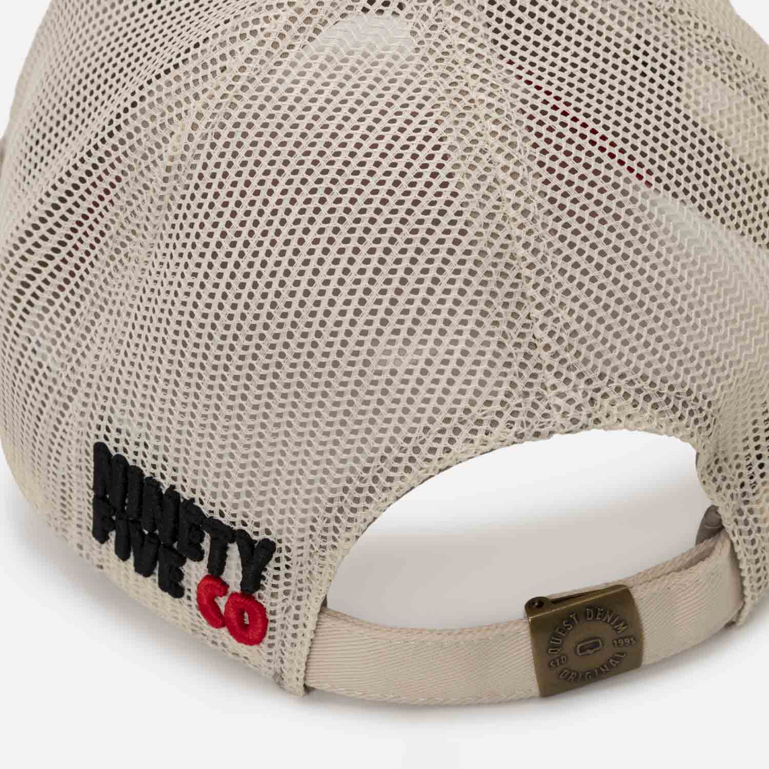 GORRA CAMIONERA COLOR WHITECAP GRAY