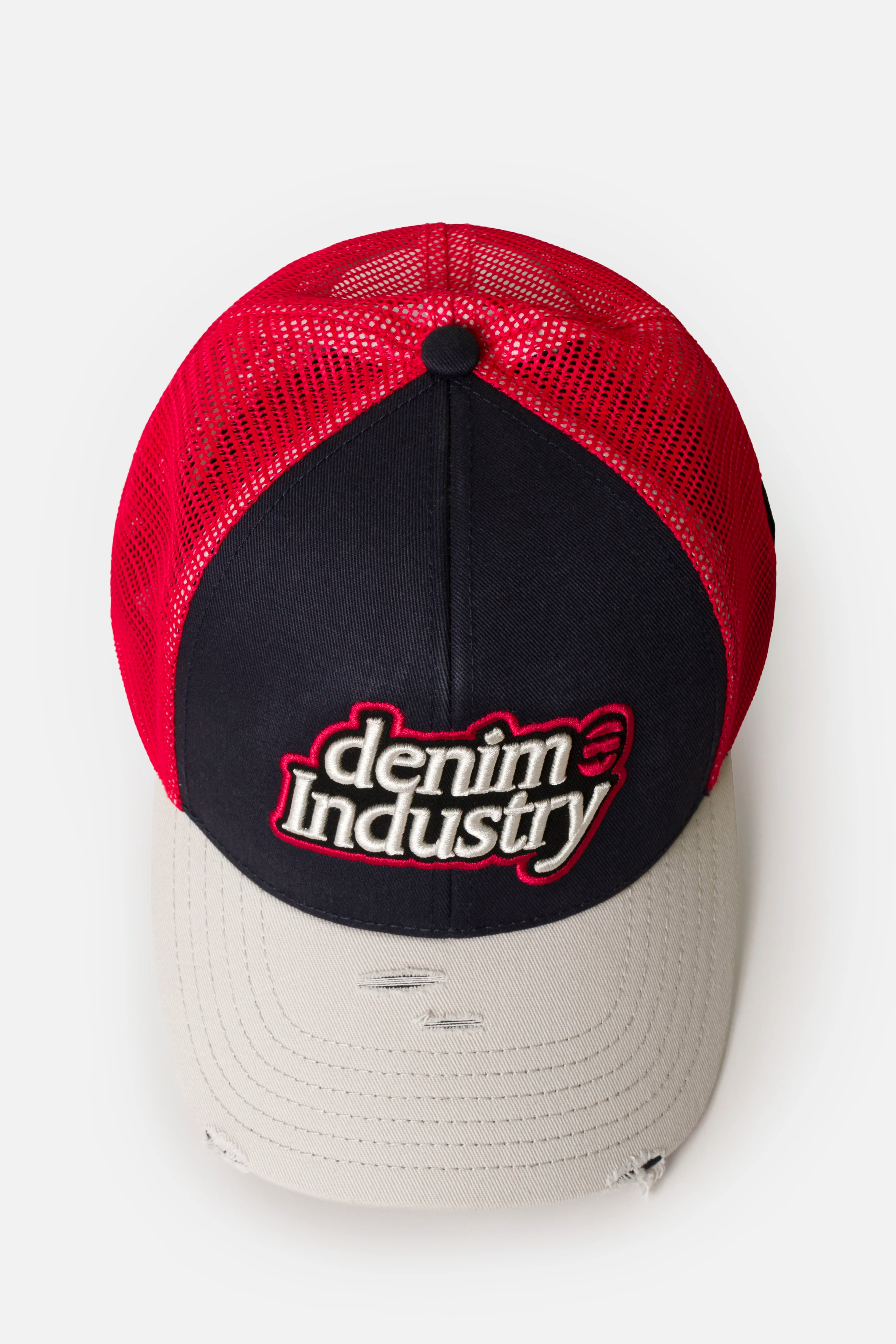 GORRA CAMIONERA COLOR ROJO