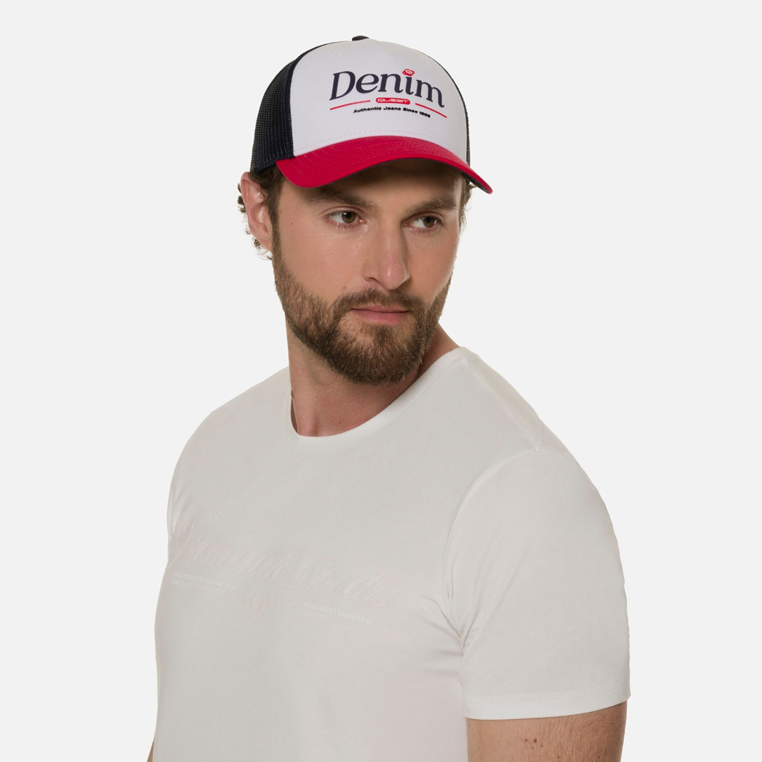 GORRA CAMIONERA COLOR AZUL OSCURO