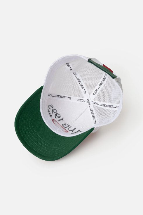 GORRA CAMIONERA COLOR BLANCO OPTICO