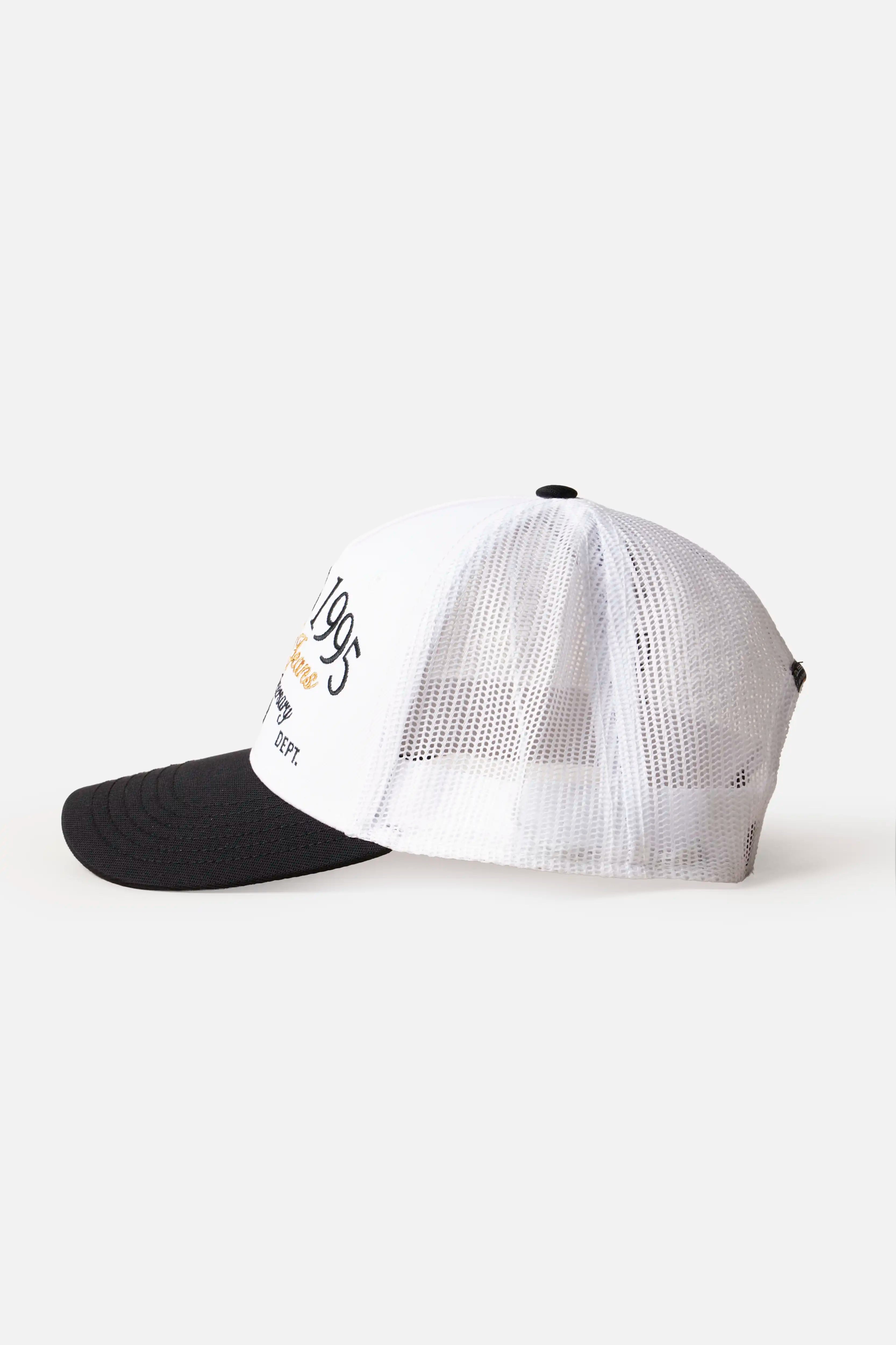 GORRA CAMIONERA COLOR BLANCO BLANCO