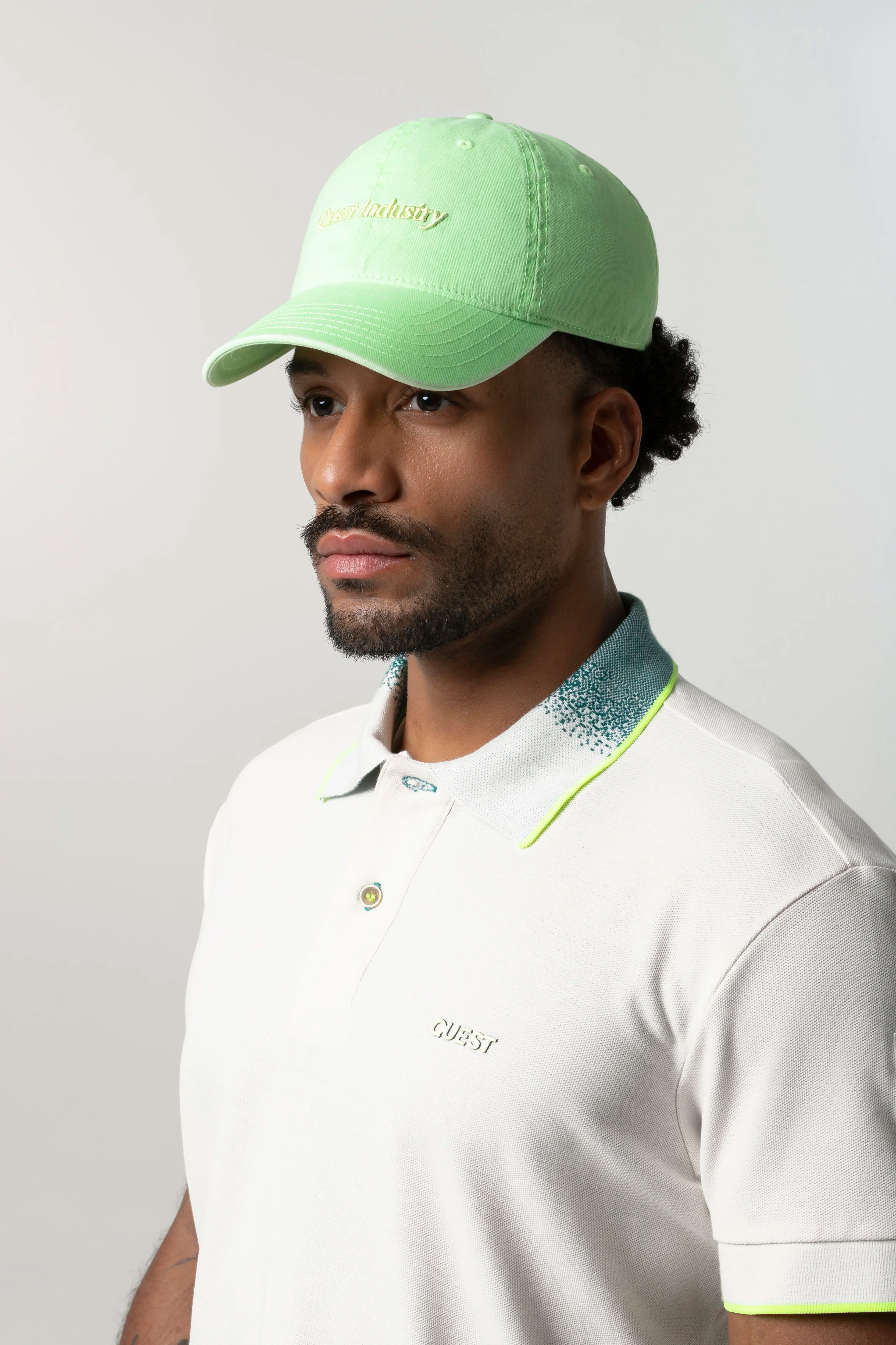 GORRA BEISBOLERA COLOR LIMA CLARO