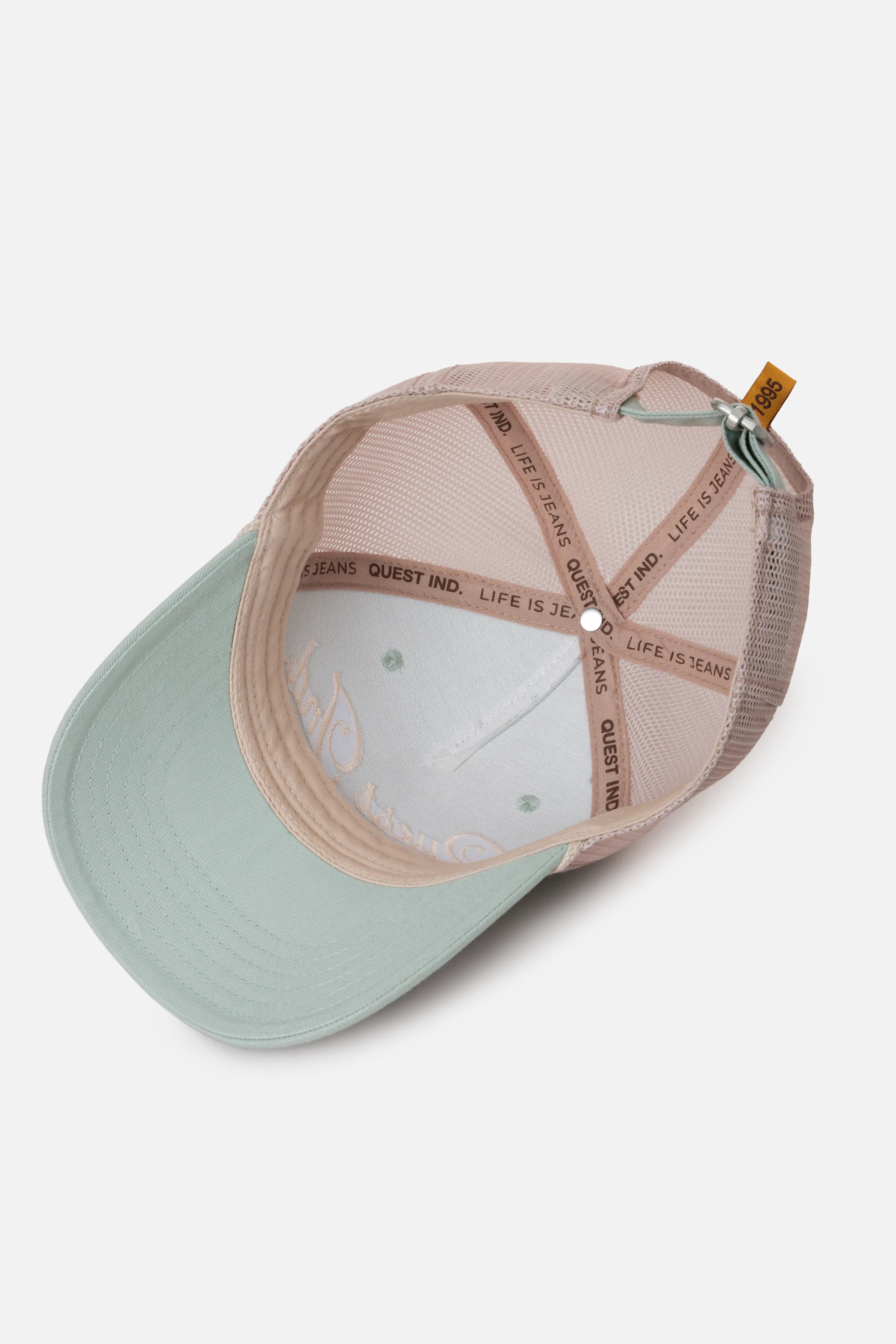 GORRA CAMIONERA COLOR FROSTY GREEN