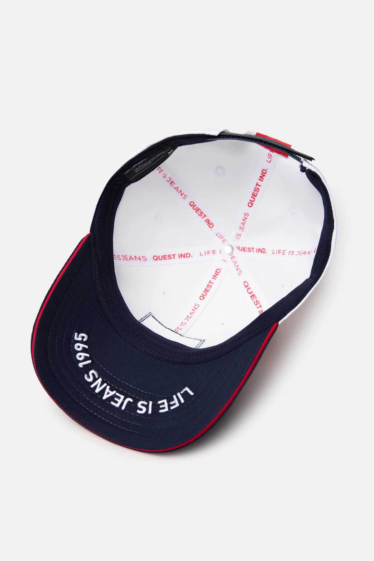 GORRA BEISBOLERA COLOR BLANCO BLANCO