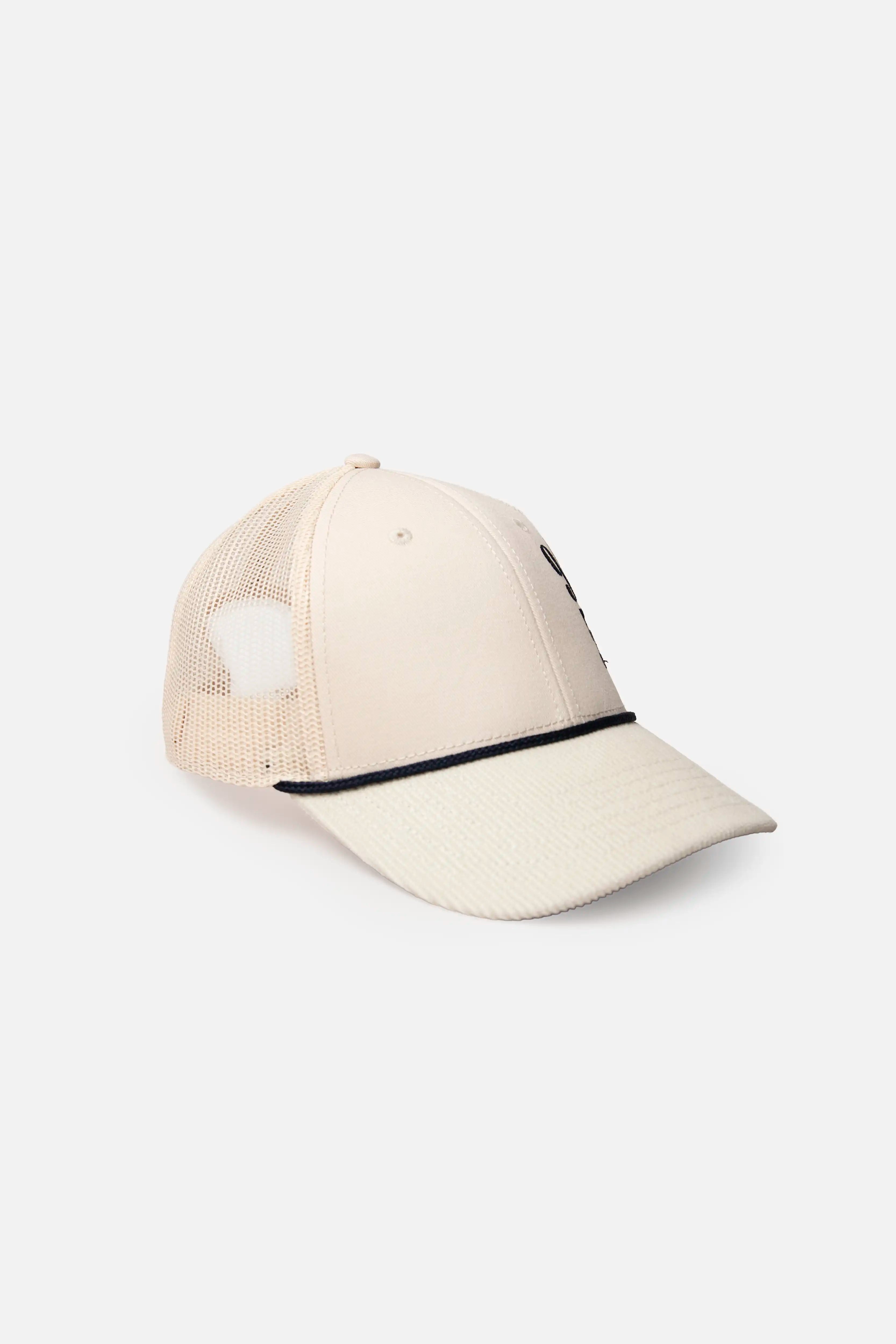 GORRA CAMIONERA COLOR IVORY