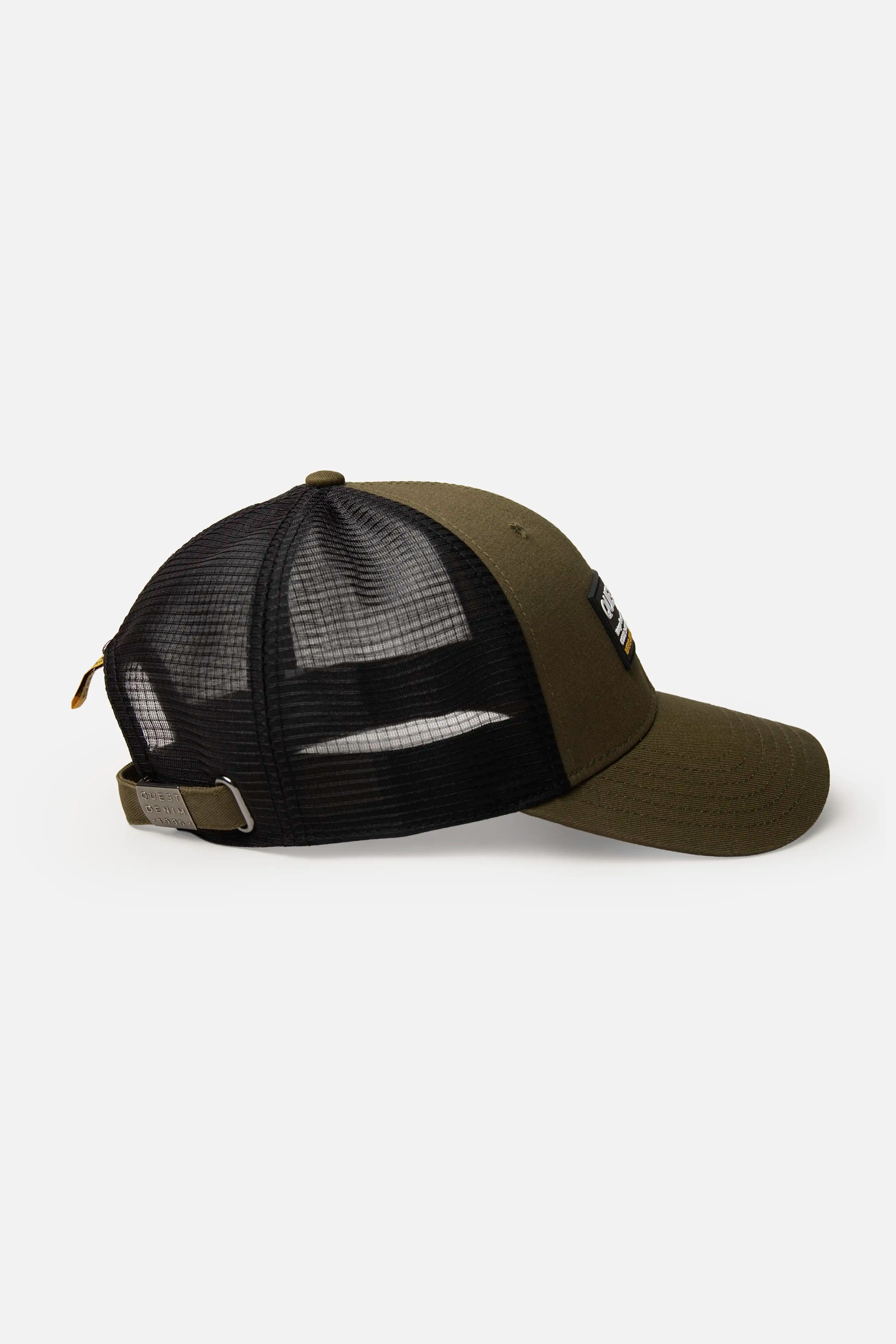 GORRA CAMIONERA COLOR DARK OLIVA