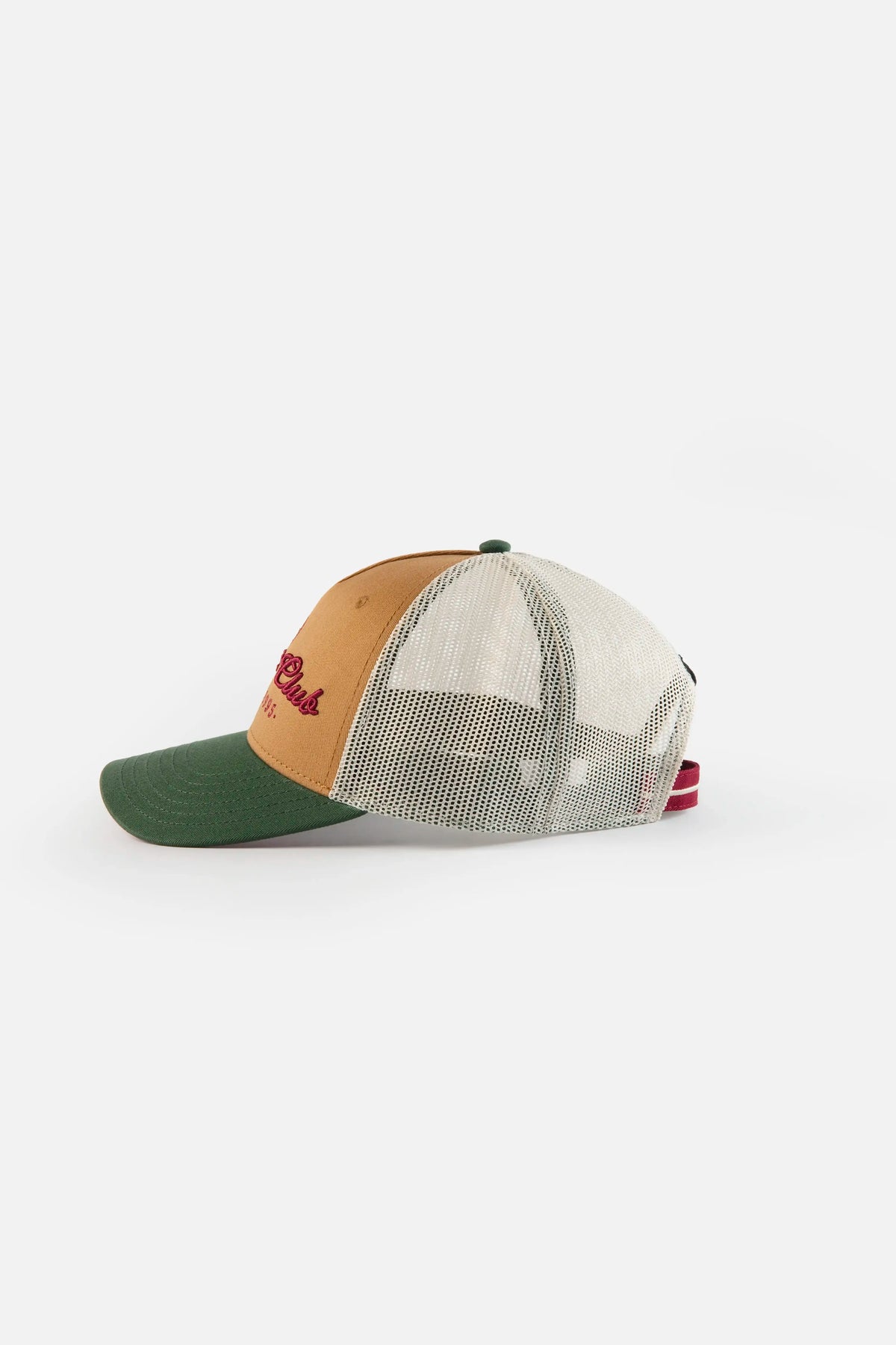 GORRA CAMIONERA COLOR AMARILLO OCRE