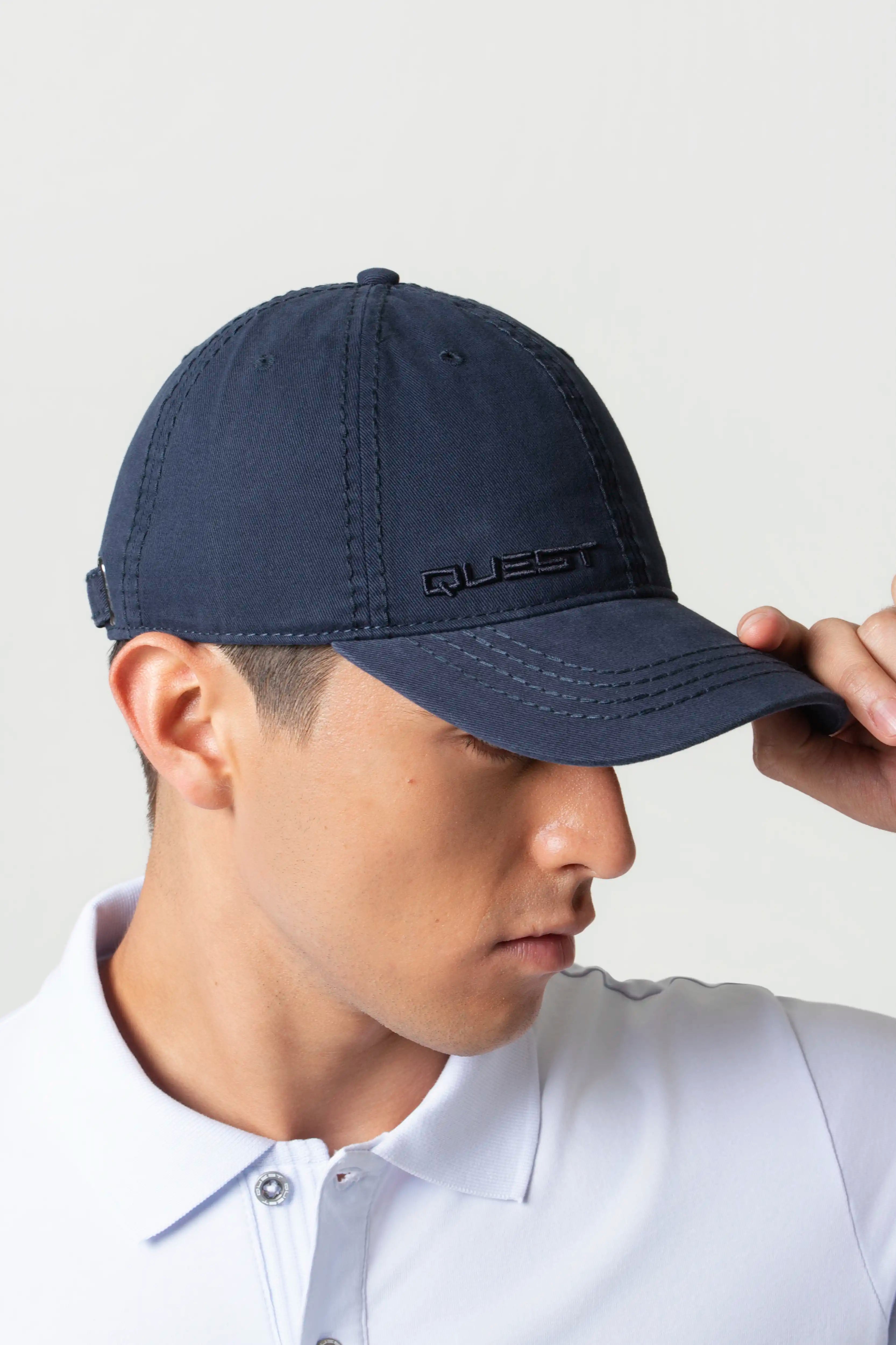 GORRA BEISBOLERA COLOR AZUL OSCURO