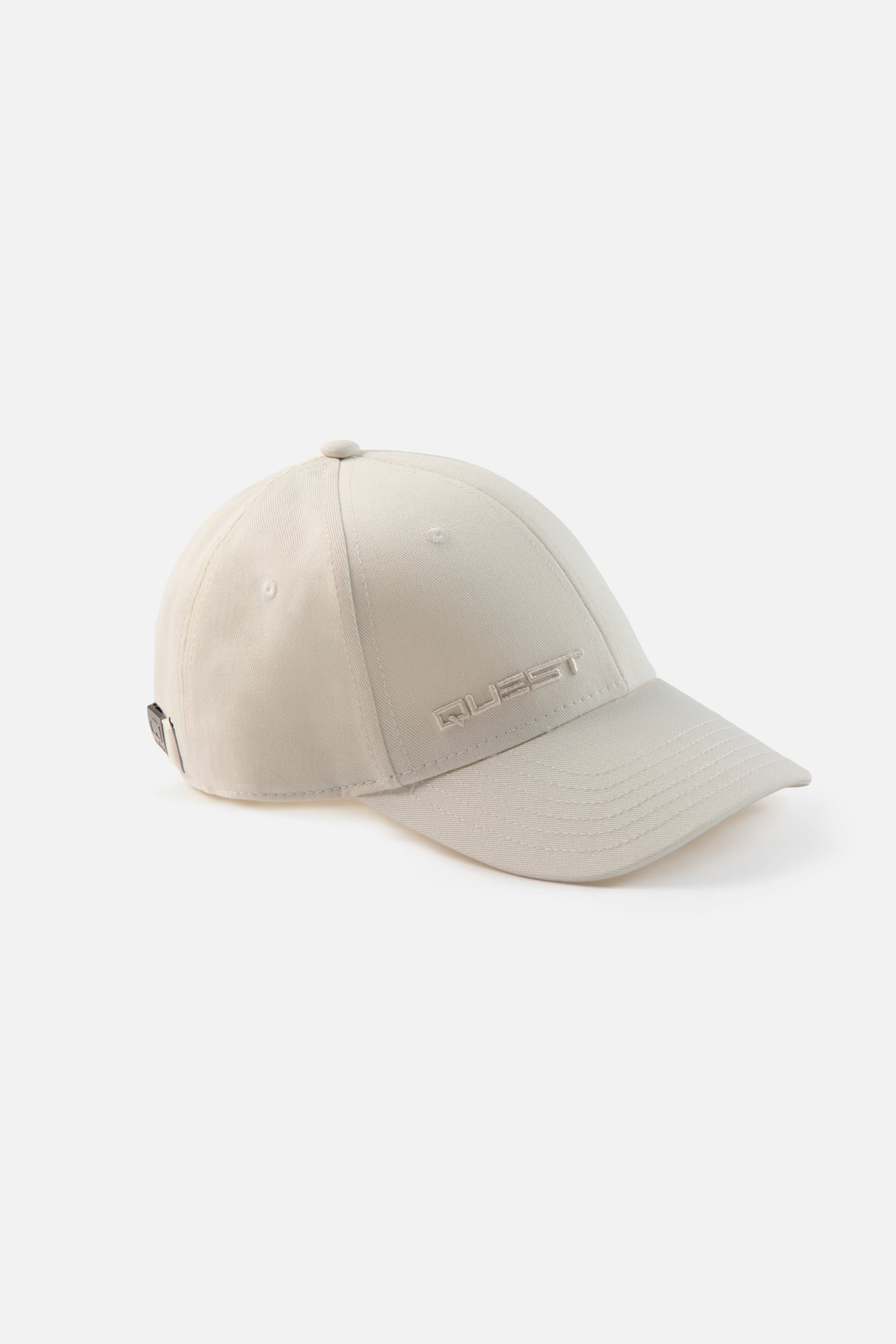 GORRA BEISBOLERA COLOR IVORY
