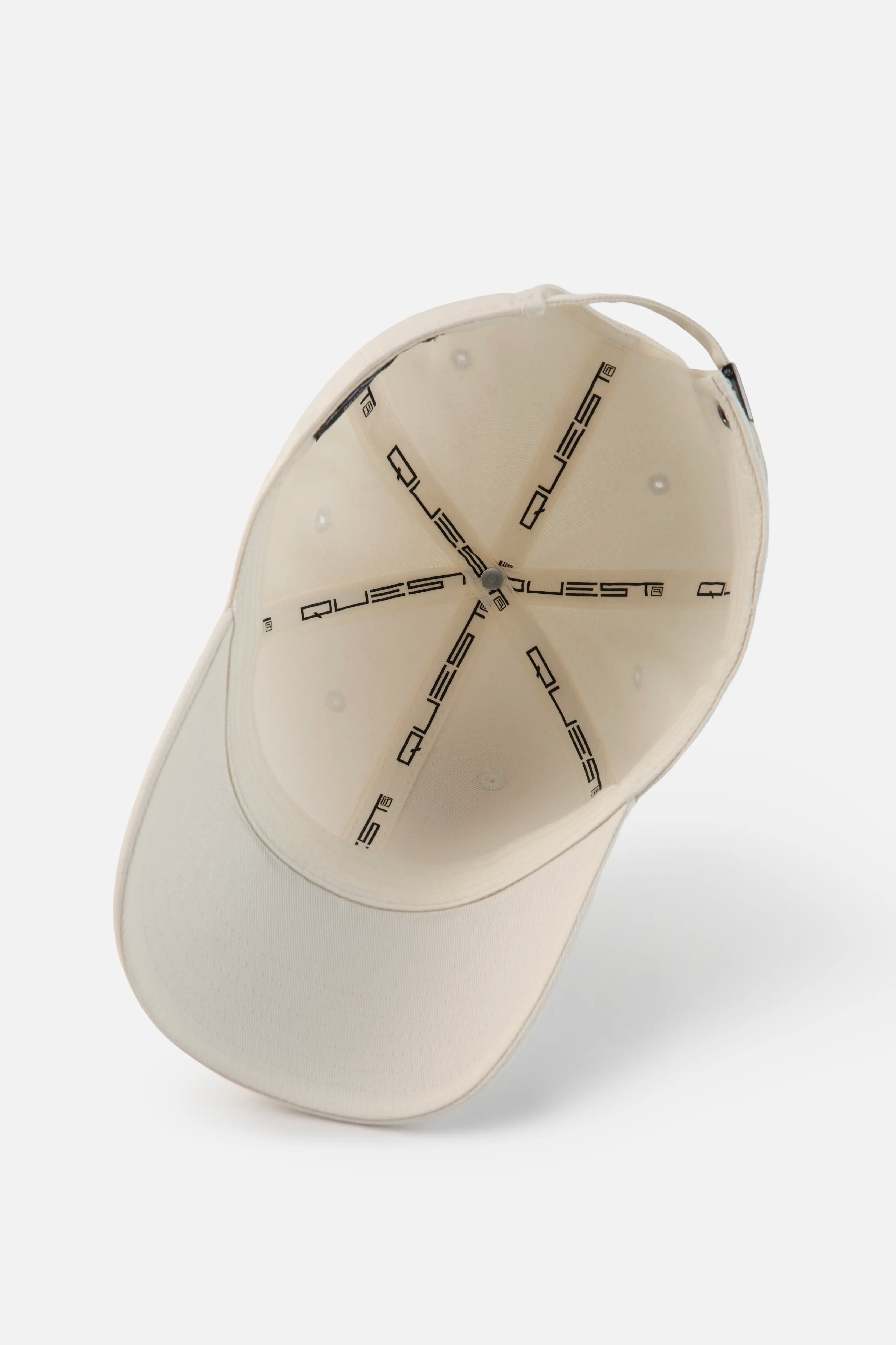 GORRA BEISBOLERA COLOR IVORY