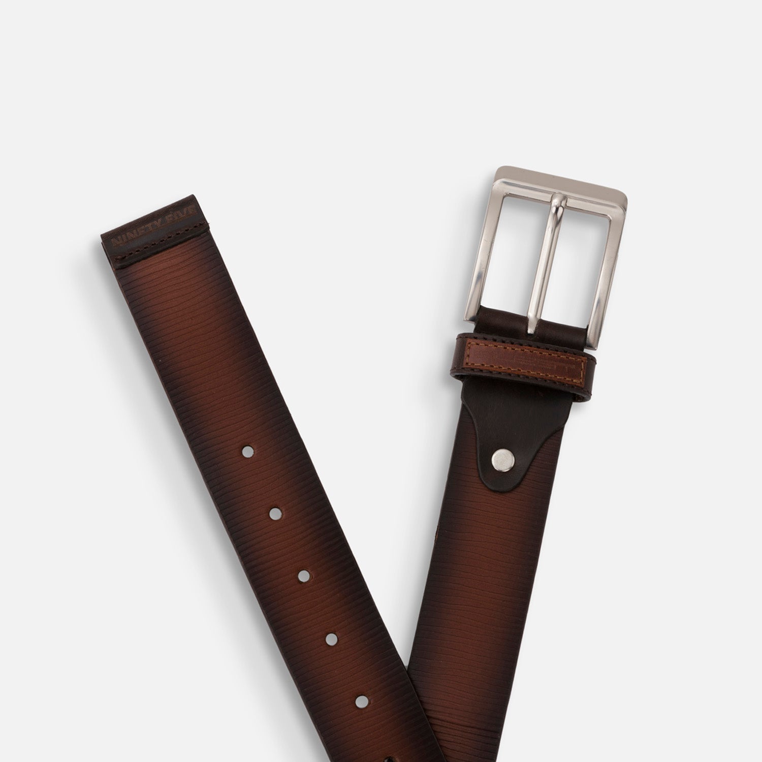 CORREA CUERO COLOR CAFE