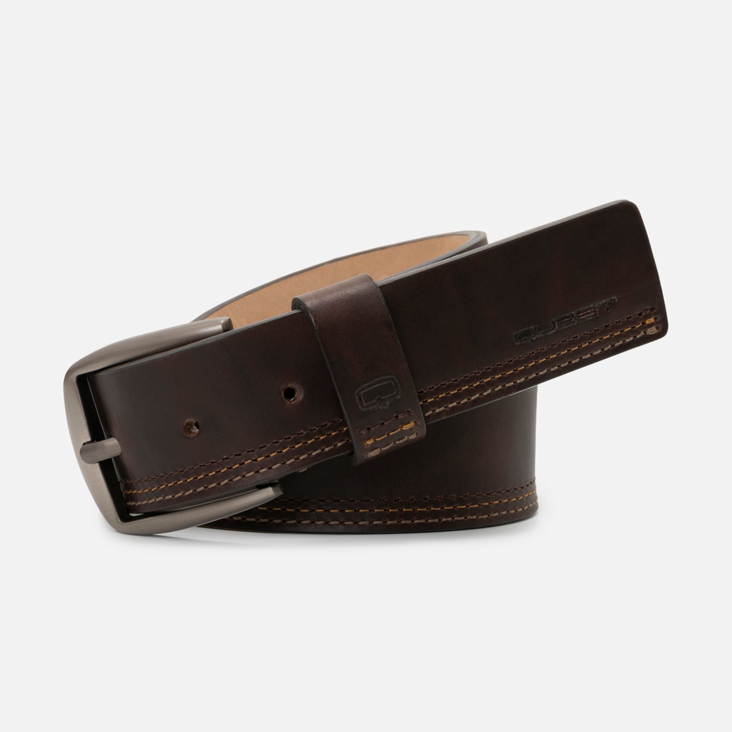 CORREA CUERO COLOR CAFE