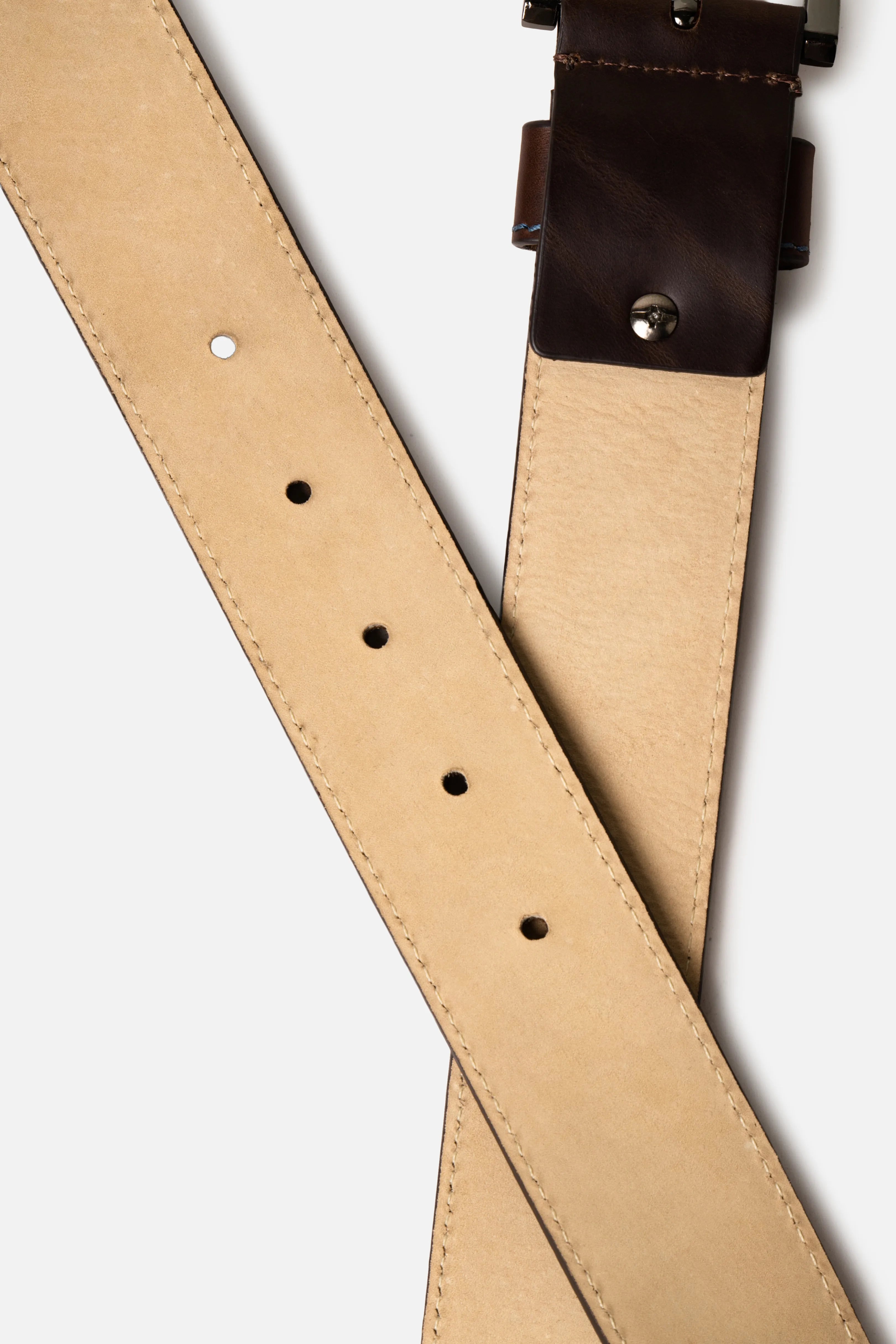 CORREA CUERO COLOR CAFE