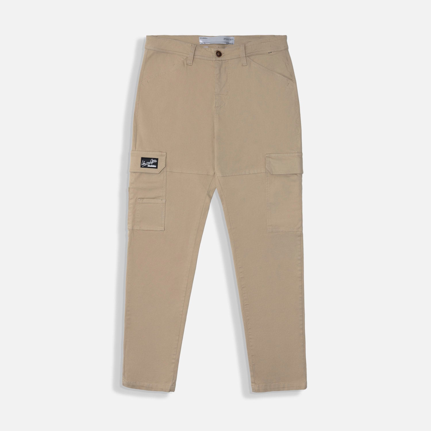 PANTALON CARGO COLOR BEIGE