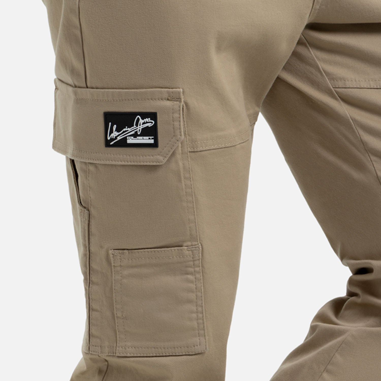 PANTALON CARGO COLOR BEIGE