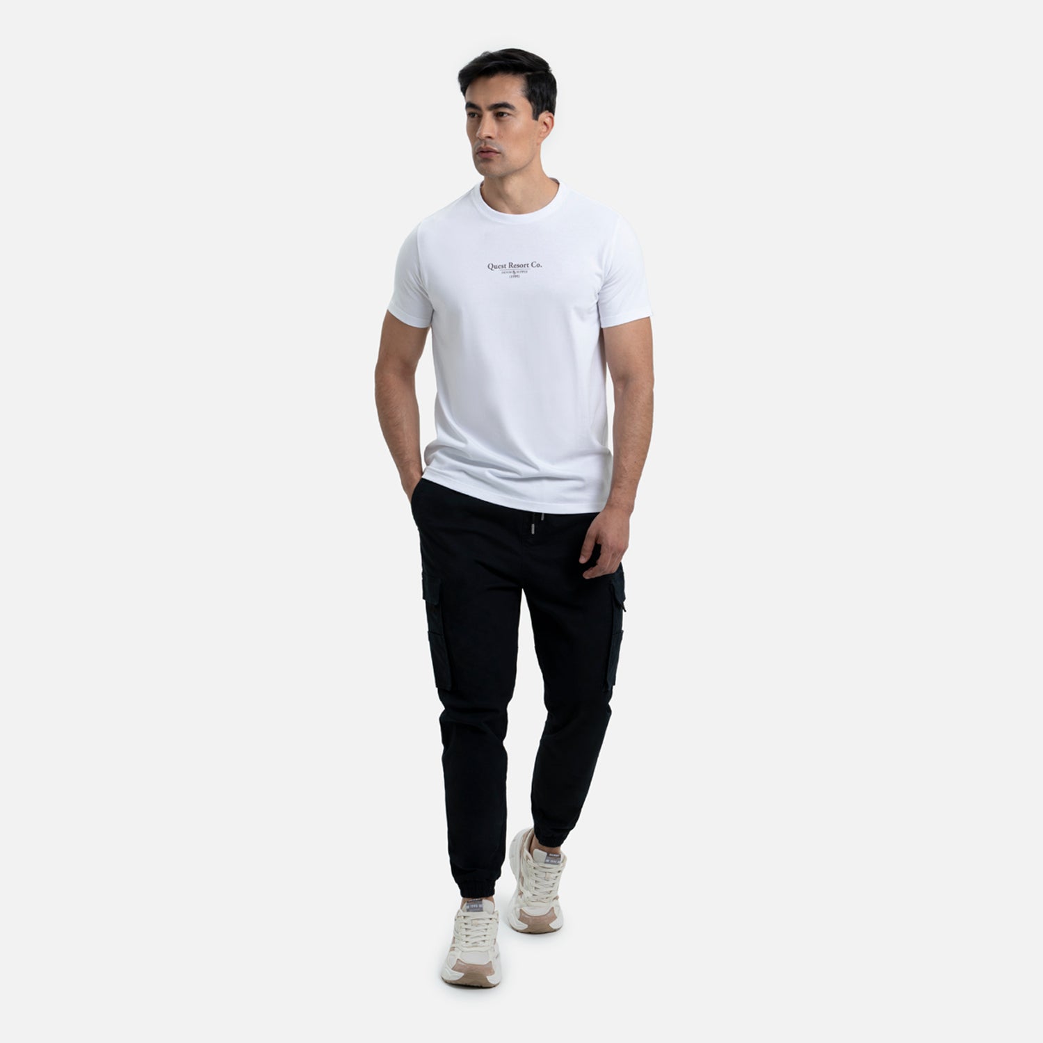 PANTALON JOGG COLOR AZUL OSCURO