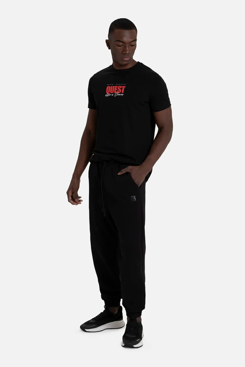 PANTALON JOGG COLOR NEGRO