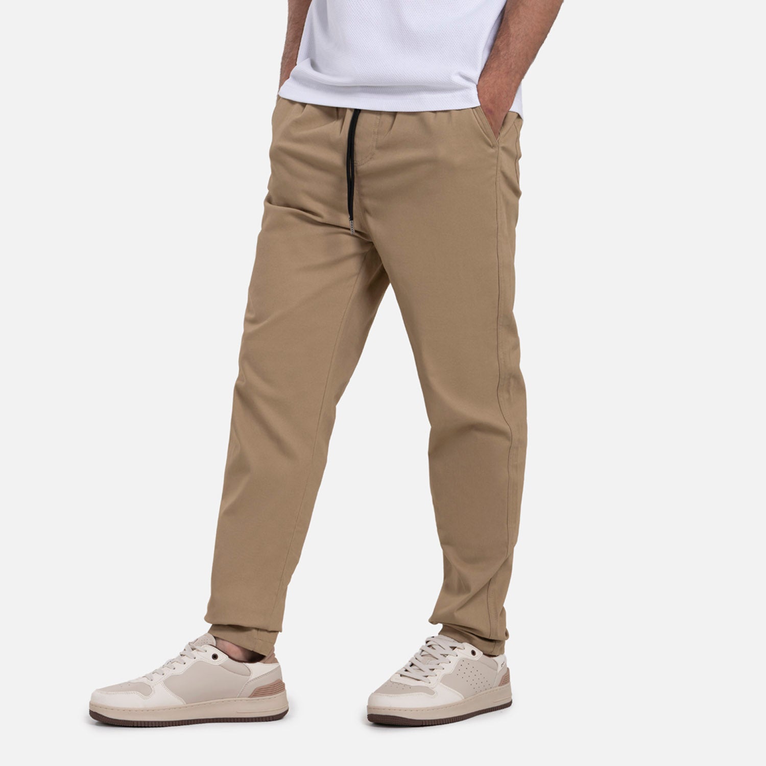 PANTALON JOGG COLOR BEIGE