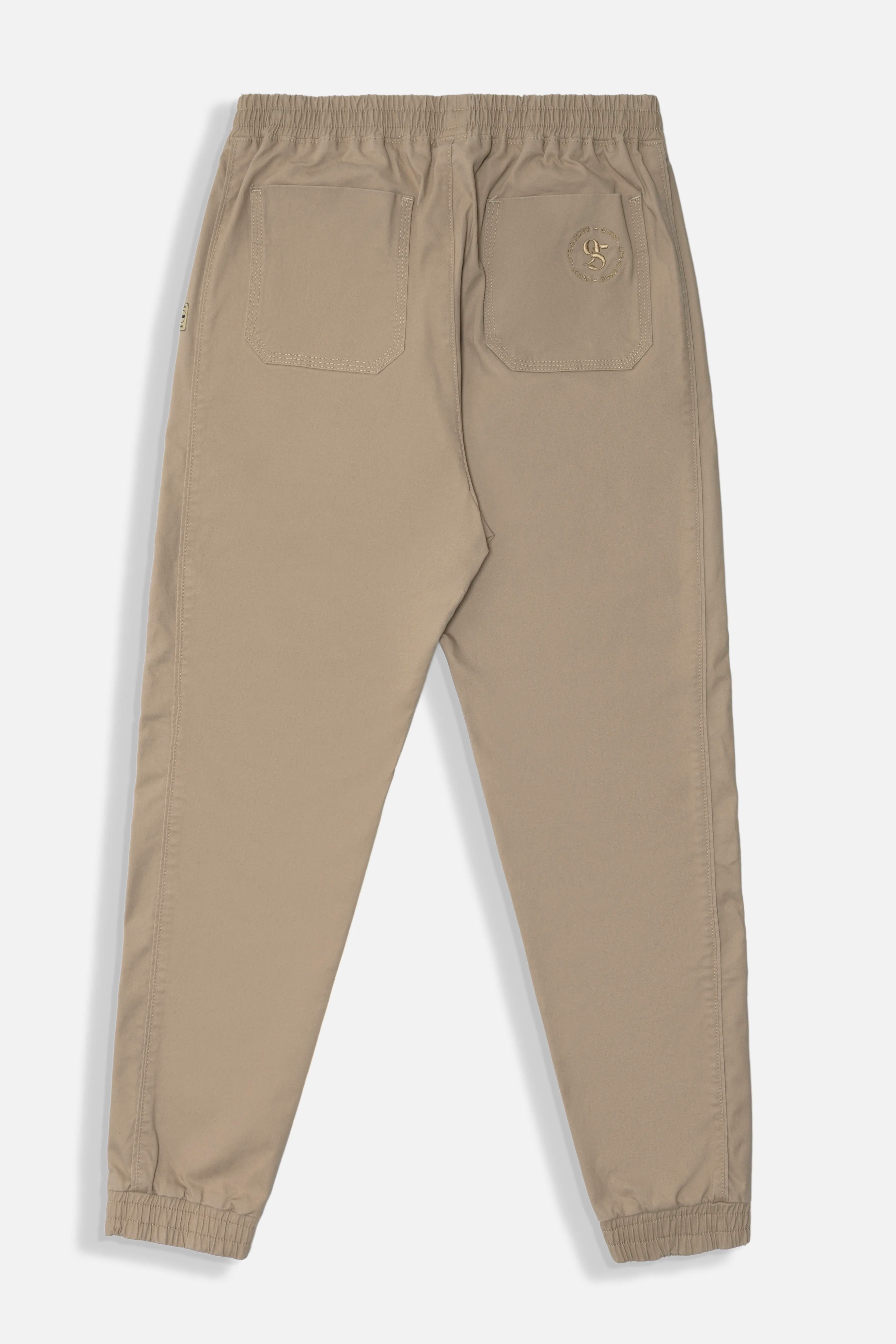 PANTALON JOGG COLOR BEIGE