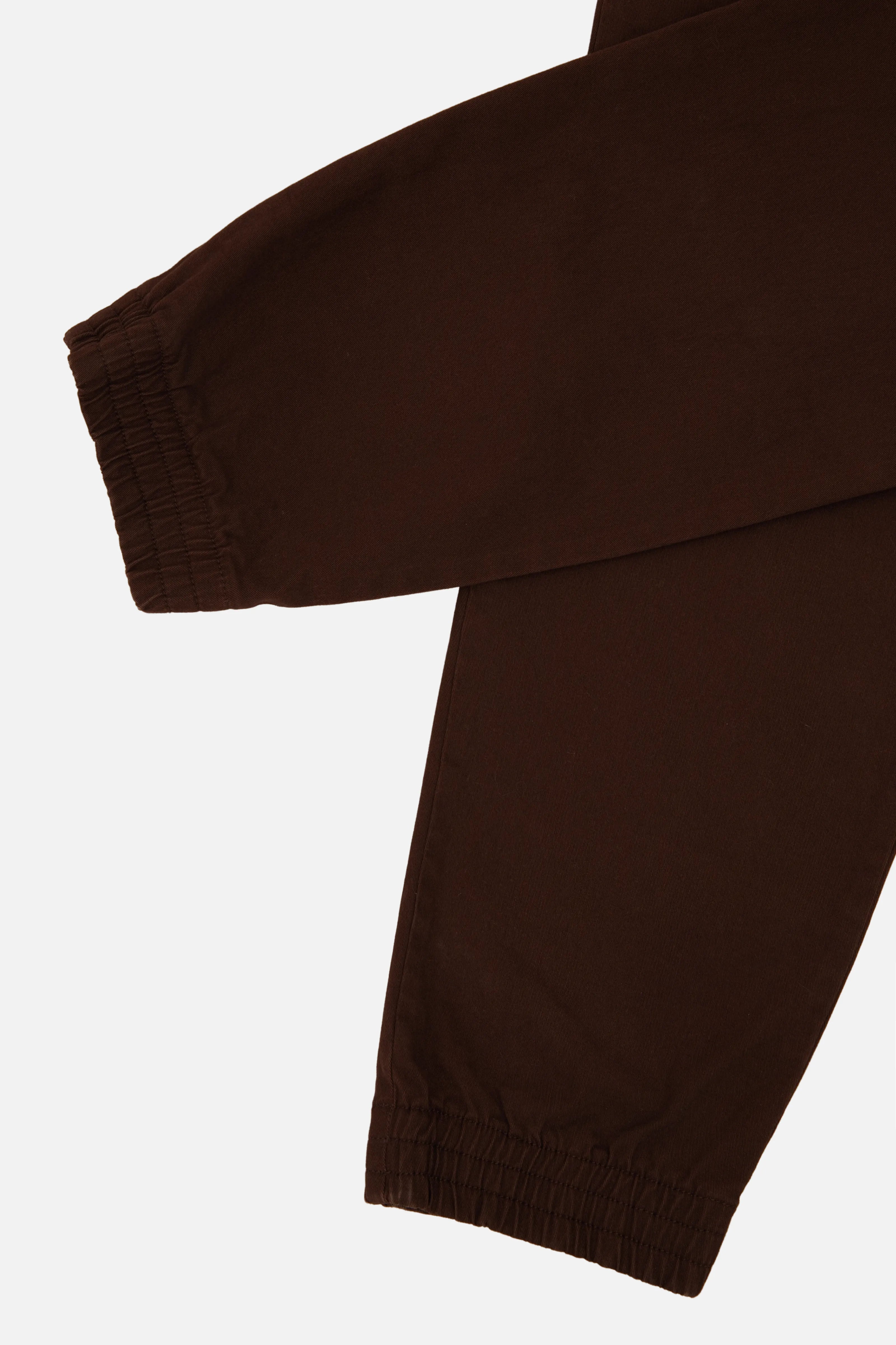 PANTALON JOGG COLOR CHICORY COFFE