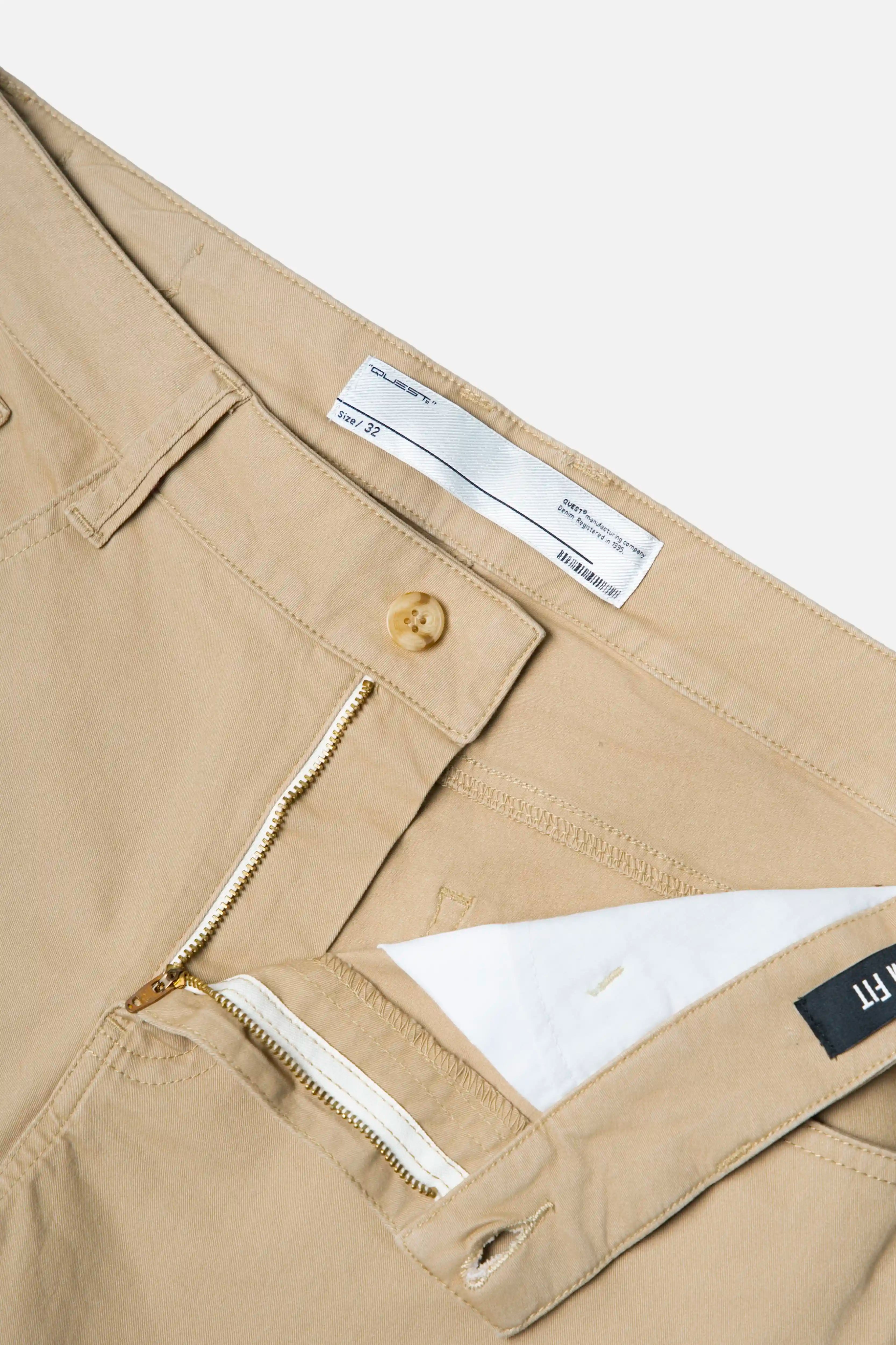 PANTALON 5 BOLSILLOS COLOR BEIGE