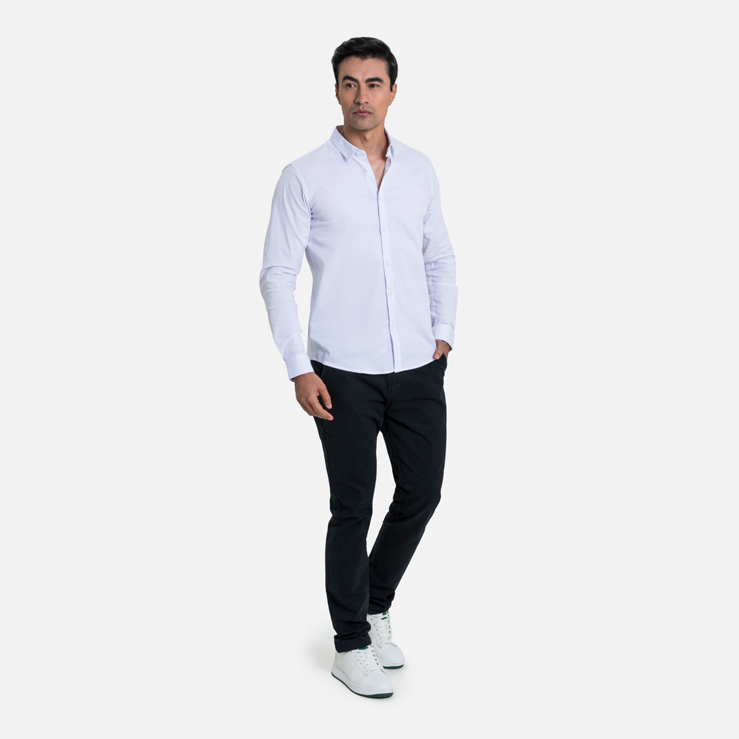 PANTALON CHINO COLOR AZUL OSCURO