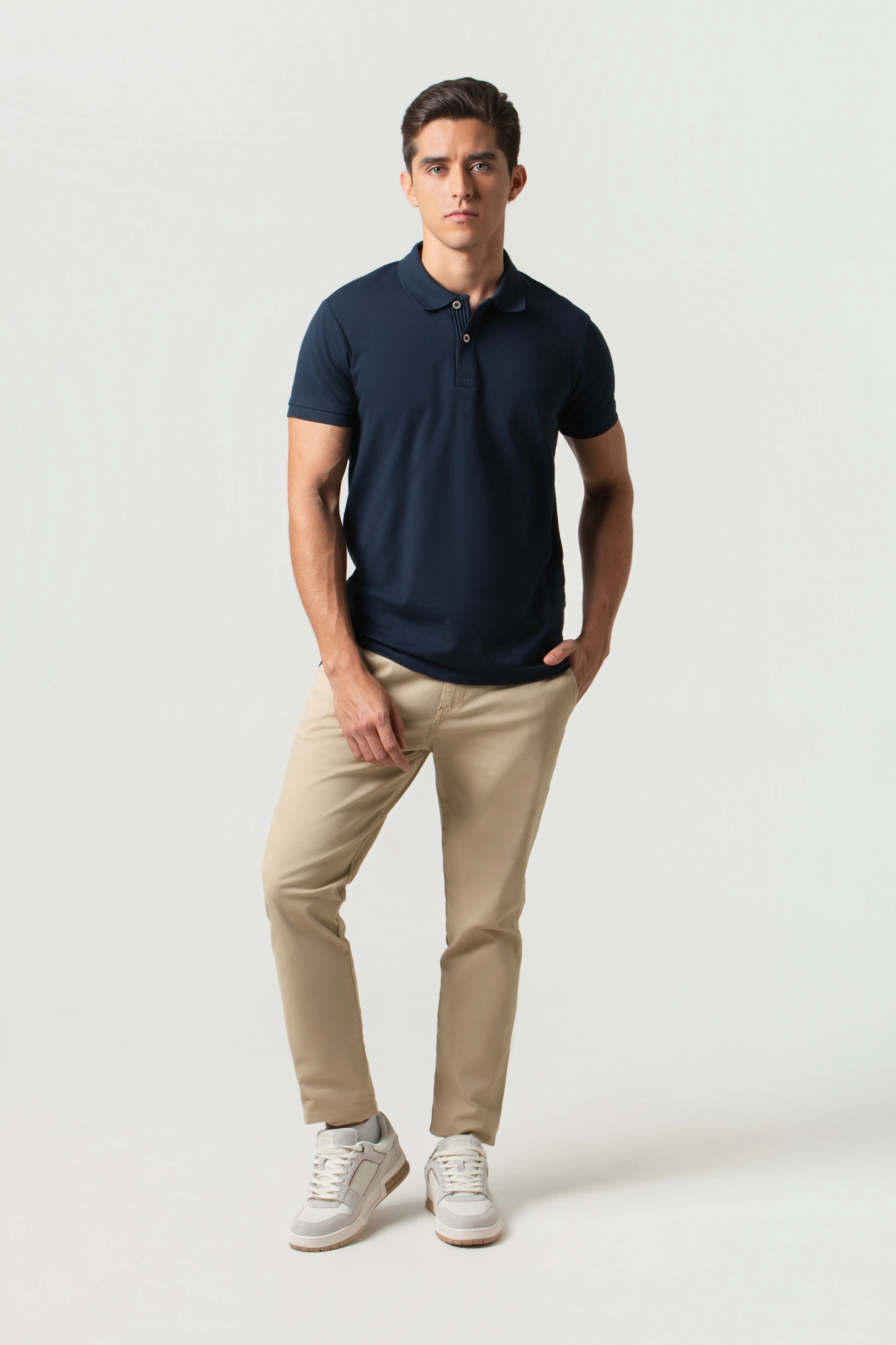 PANTALON CHINO COLOR BEIGE