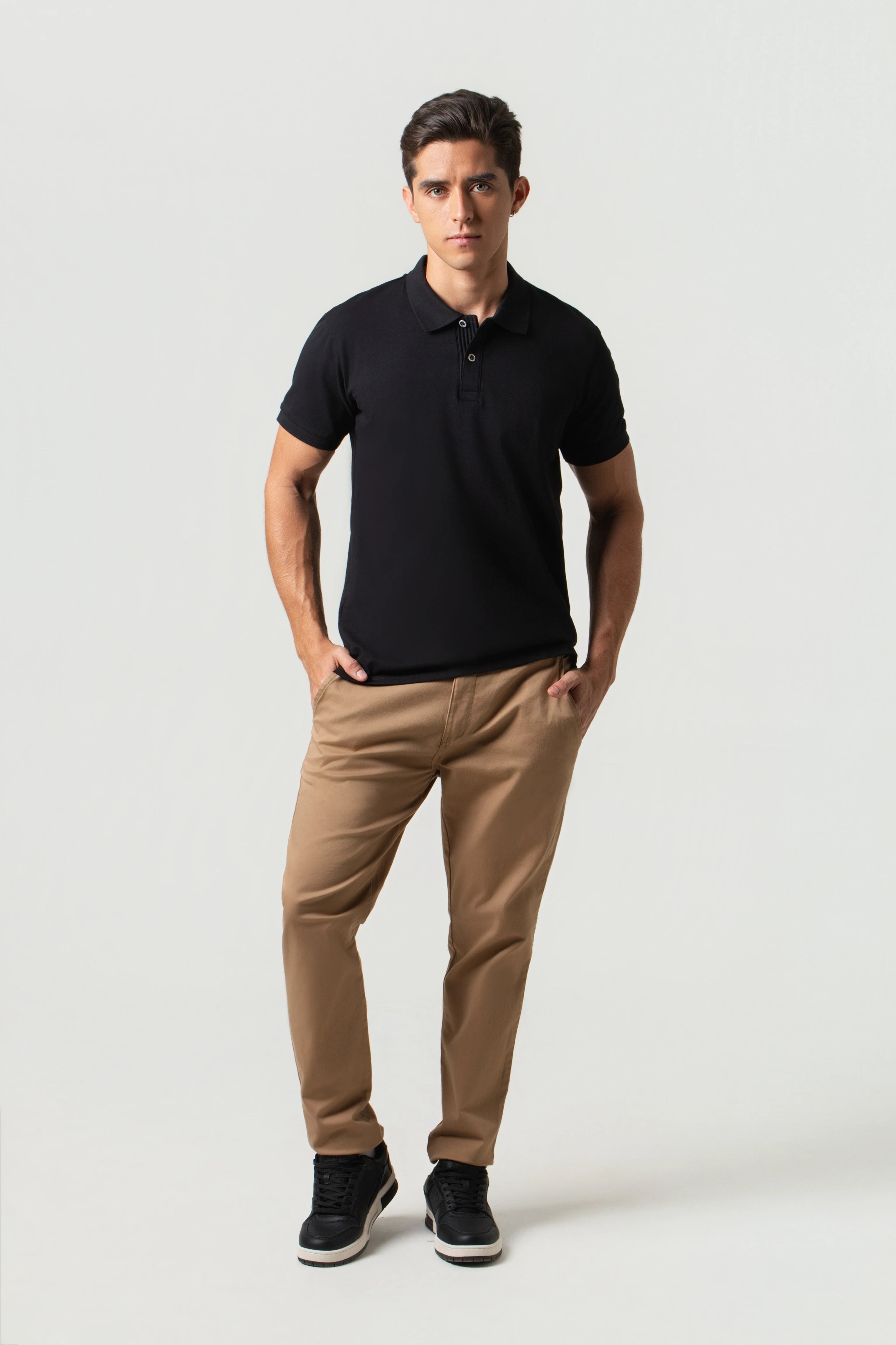 PANTALON CHINO COLOR KAKI