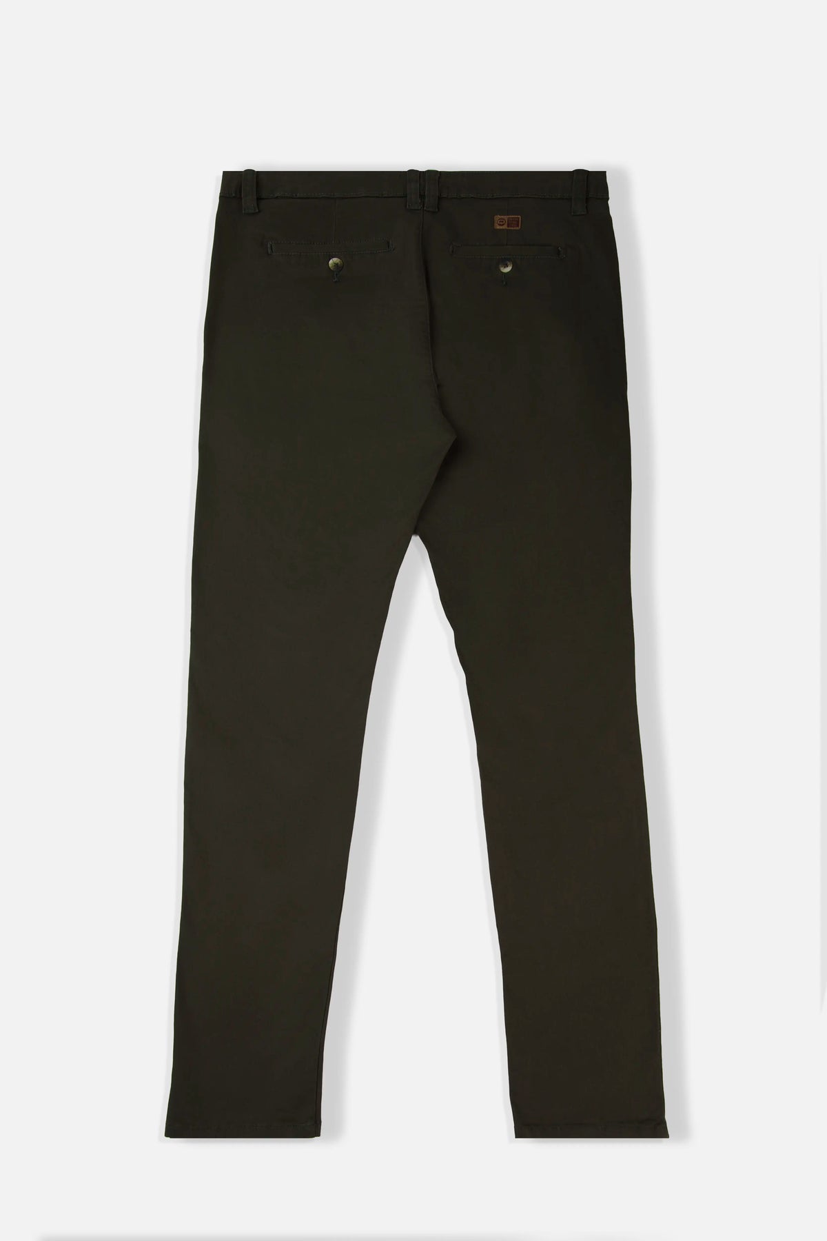 PANTALON CHINO COLOR VERDE MILITAR