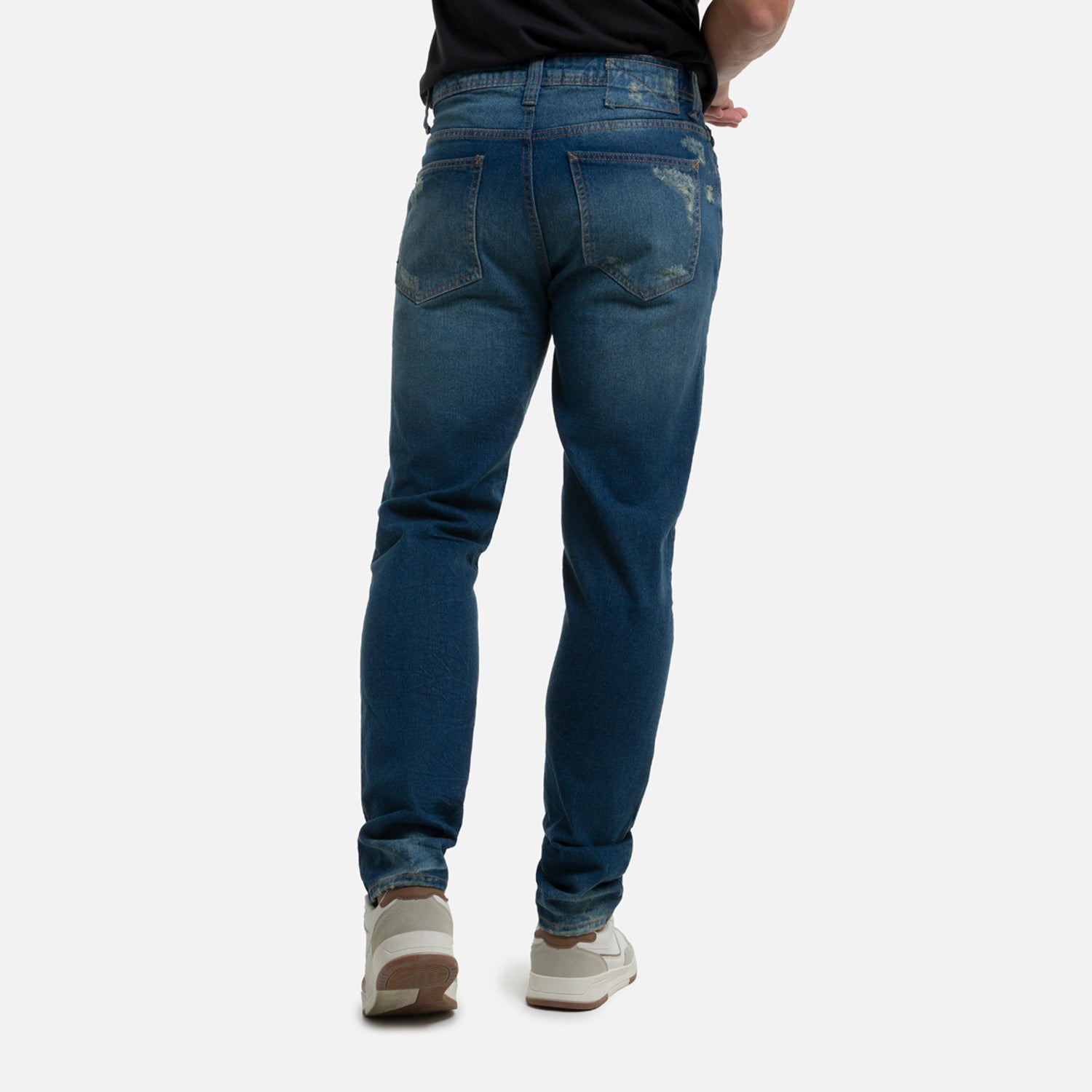 JEAN 5 BOLSILLOS COLOR AZUL MEDIO