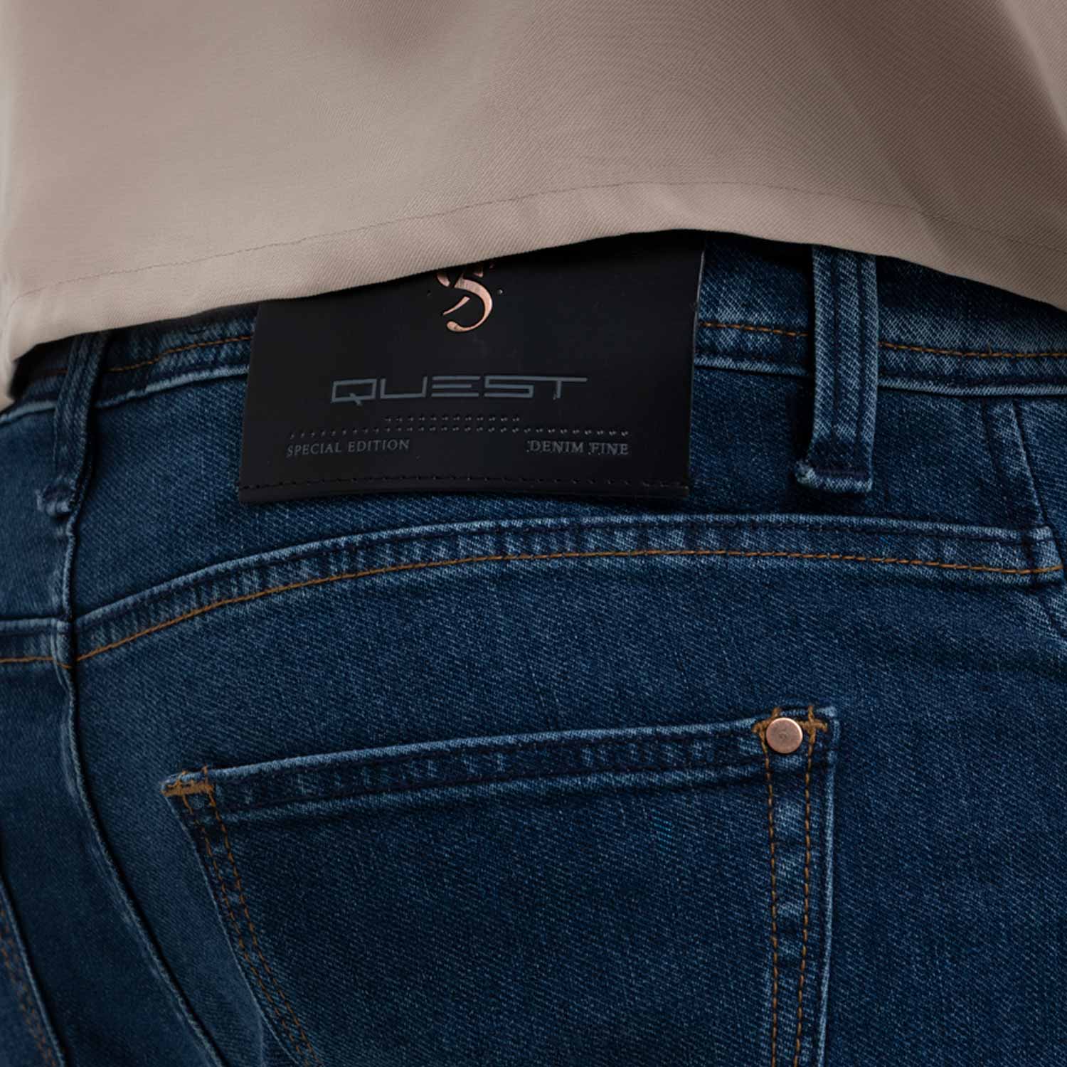 JEAN 5 BOLSILLOS COLOR AZUL OSCURO