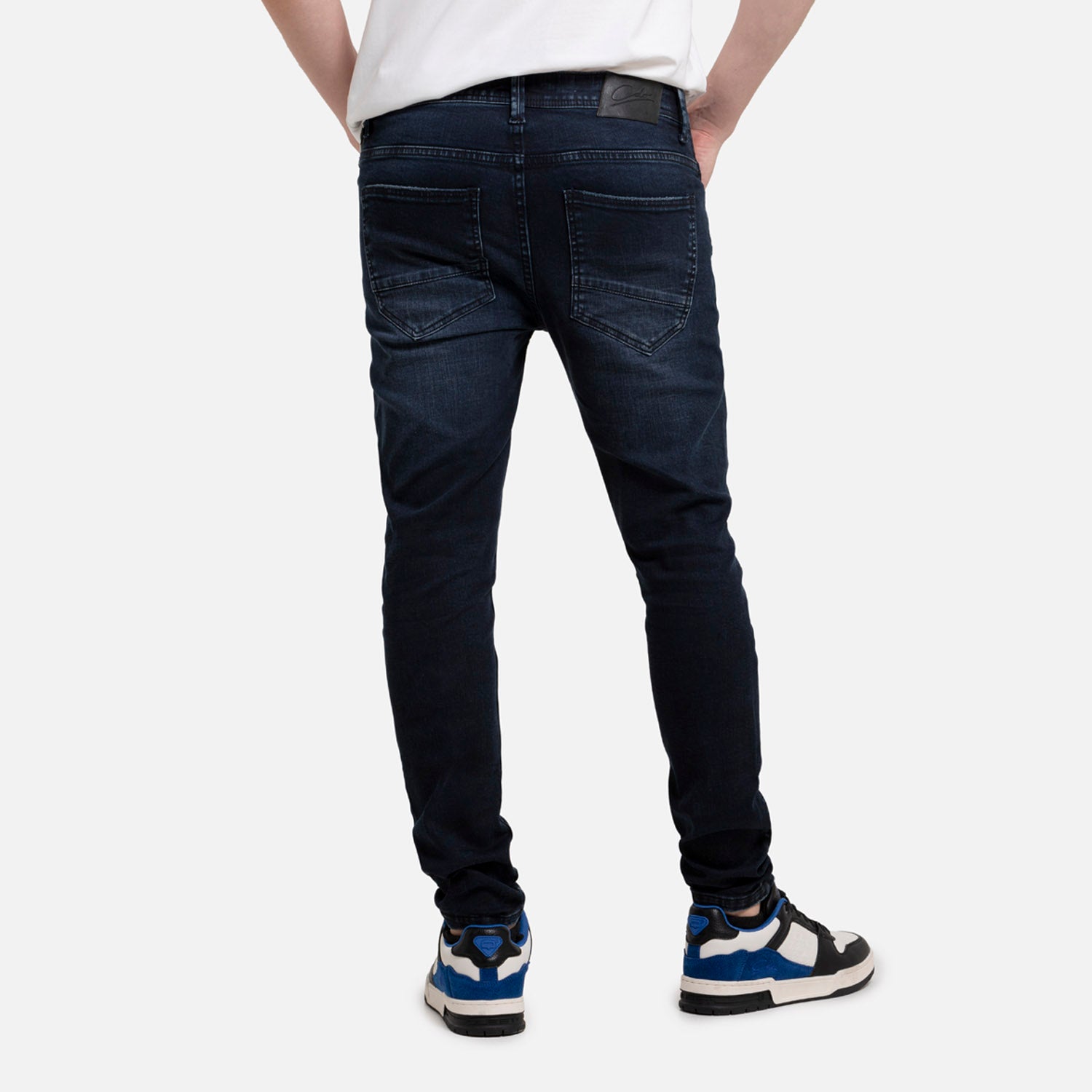 JEAN 5 BOLSILLOS COLOR AZUL OSCURO