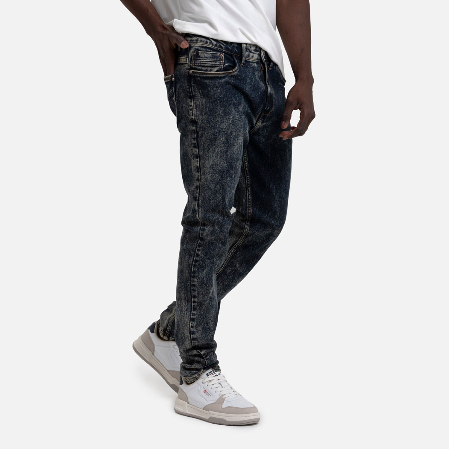 JEAN 5 BOLSILLOS COLOR AZUL MEDIO